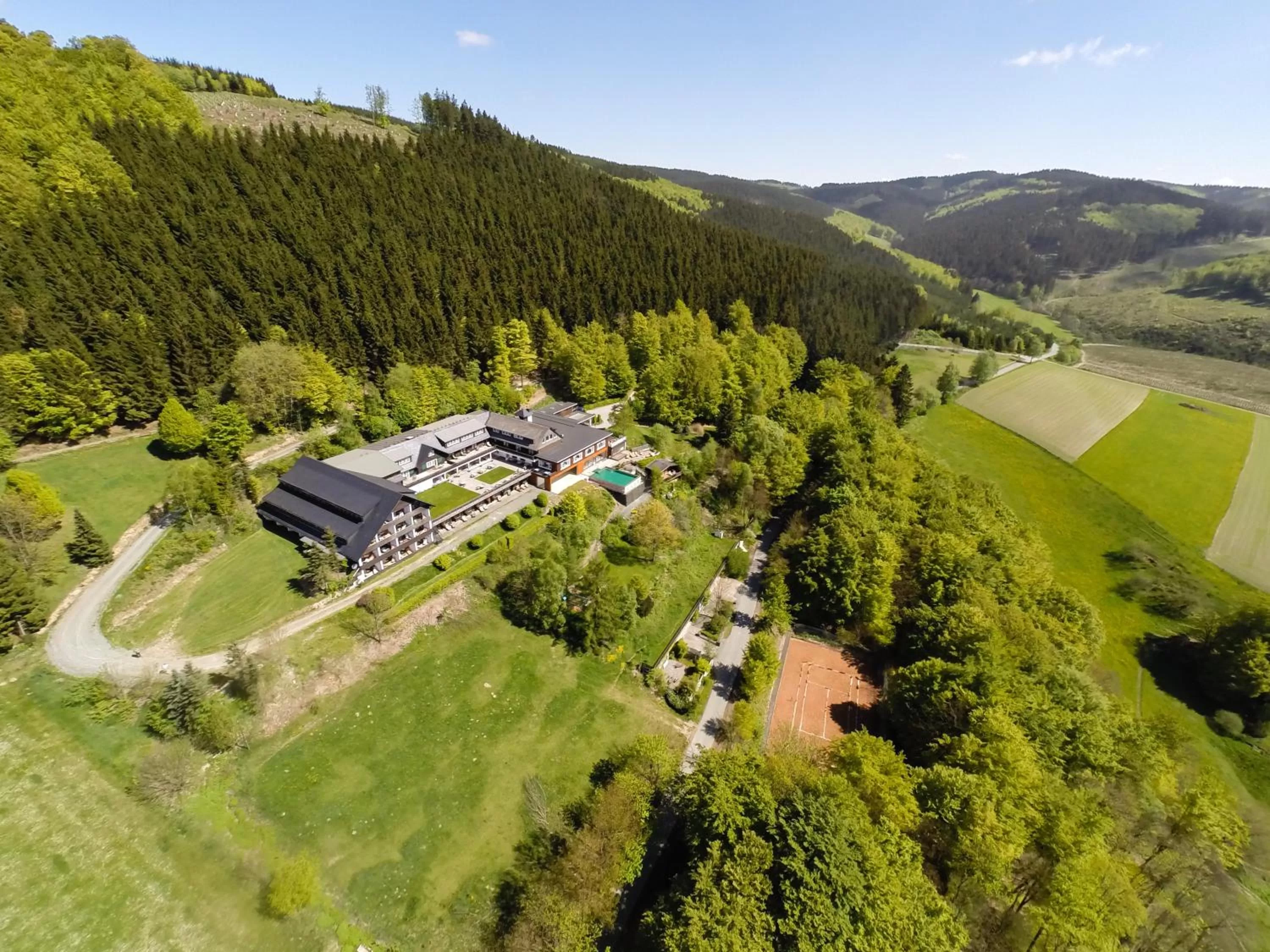 Bird's eye view in Waldhaus Ohlenbach