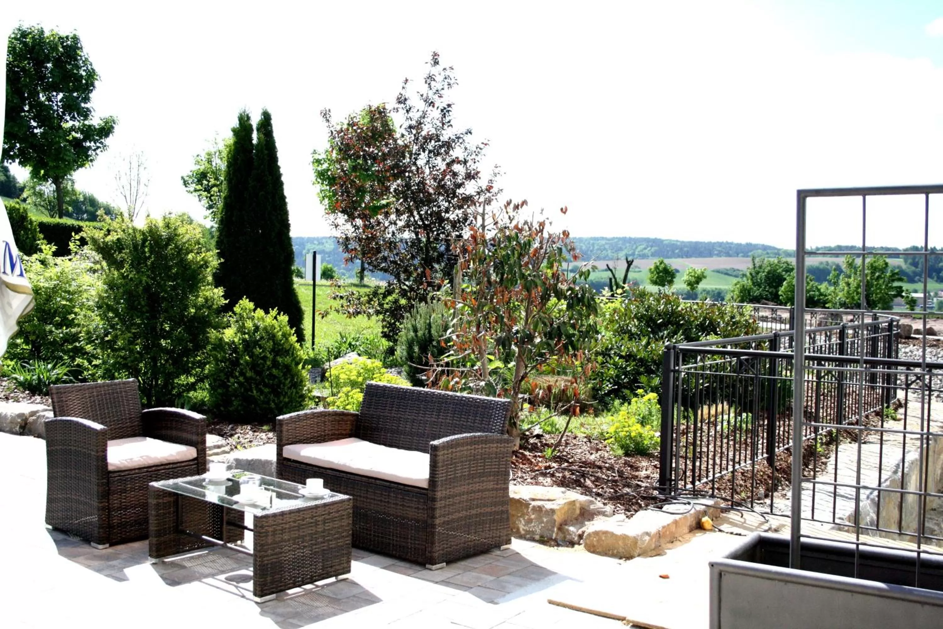 Balcony/Terrace in Landhotel Geiselwind