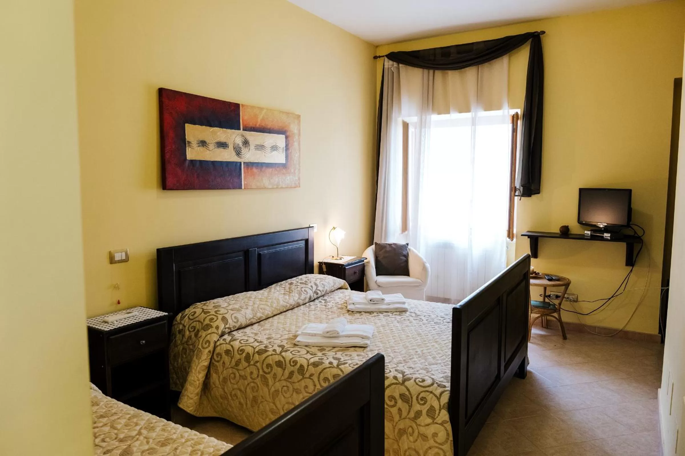 Communal lounge/ TV room, Bed in b&b Antiche Dimore Taurasi