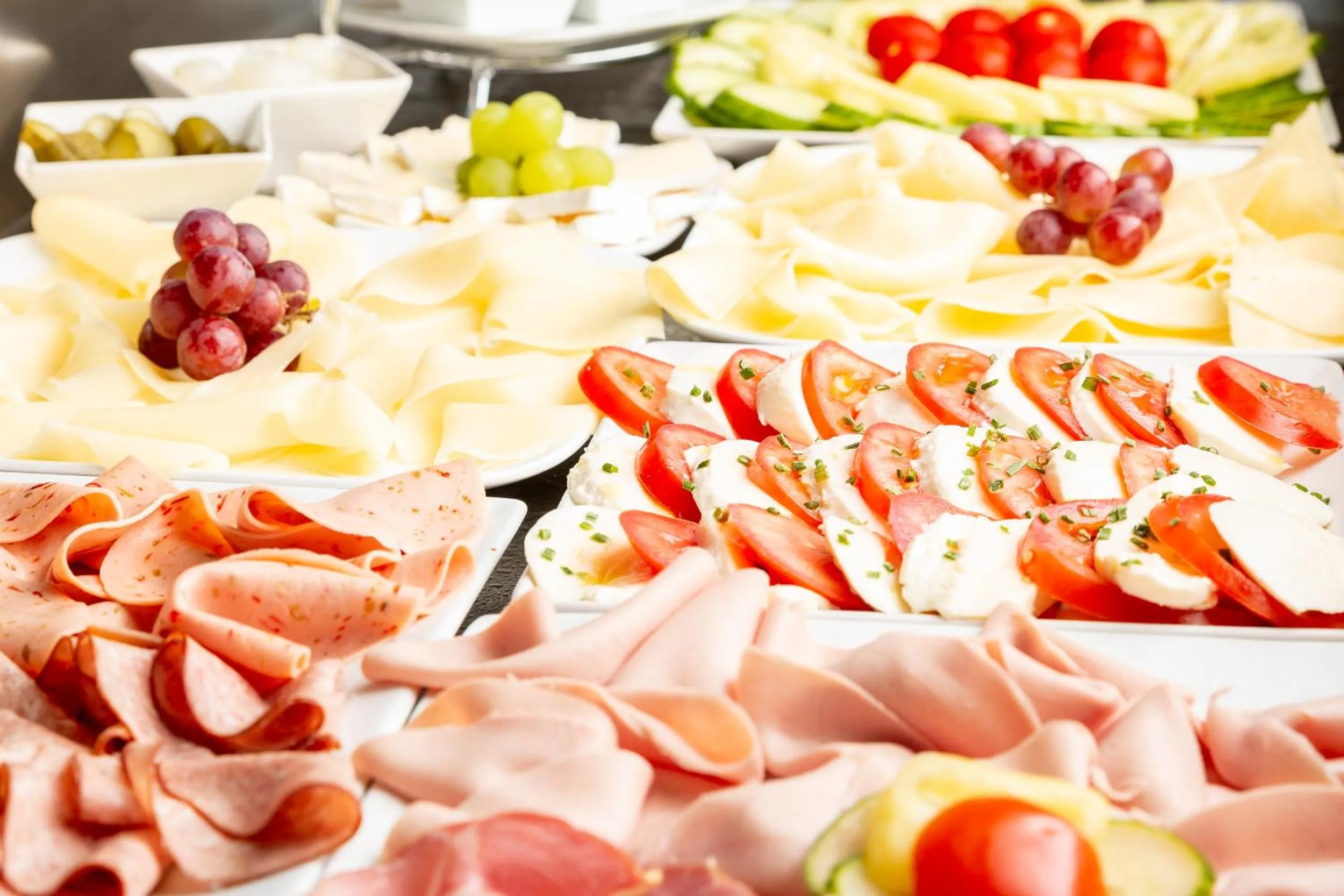 Continental breakfast in Hotel Zentral