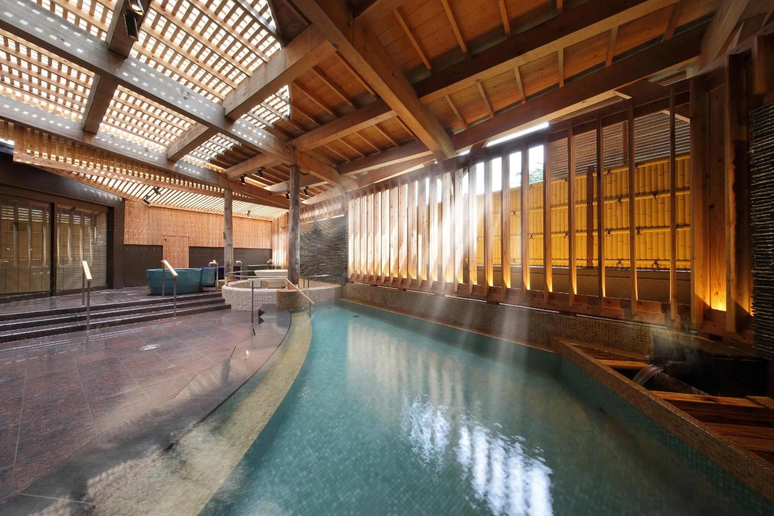 Hot Spring Bath in Hakodate Hotel Banso