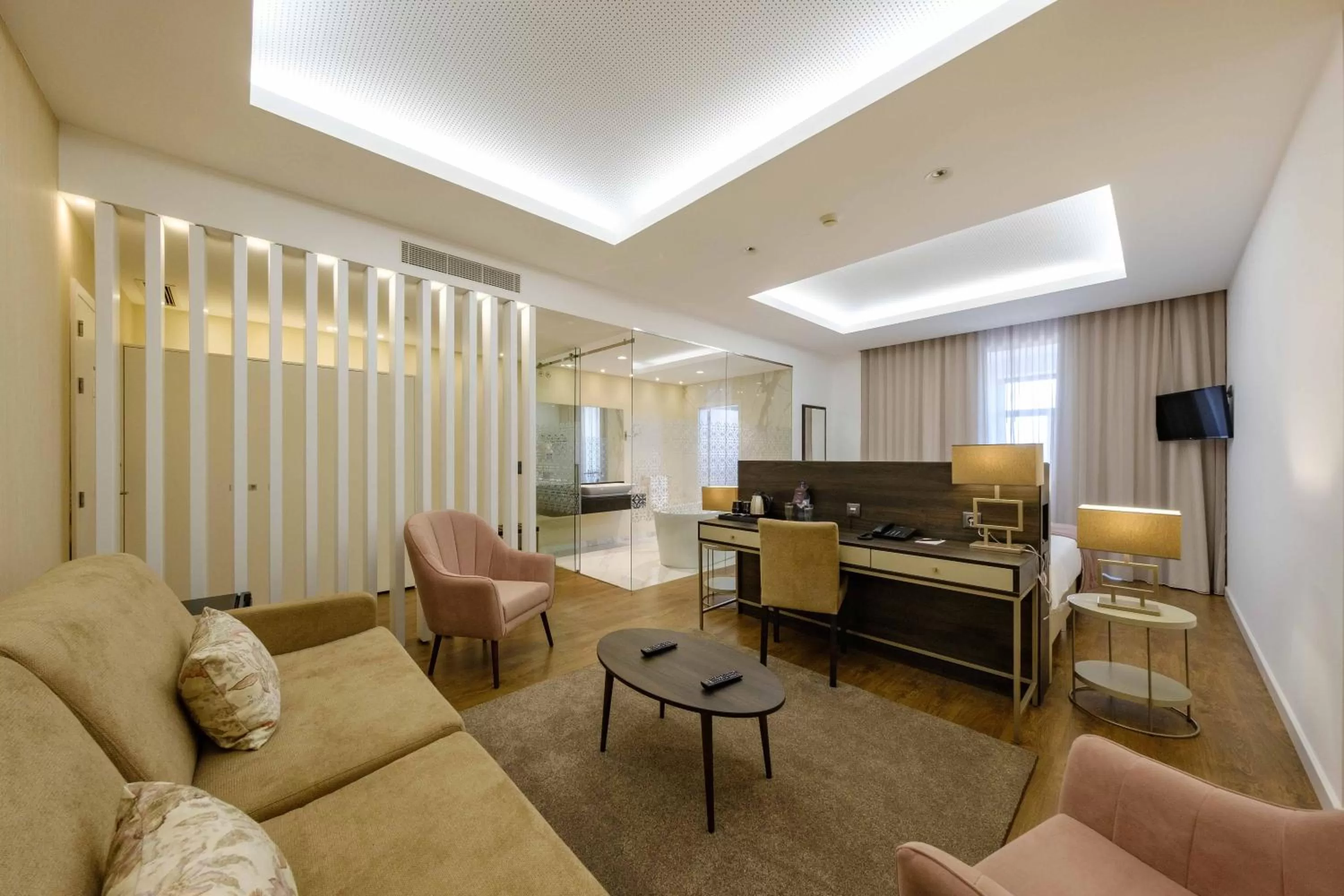 Living room in SDivine Fatima Hotel, Congress & Spirituality