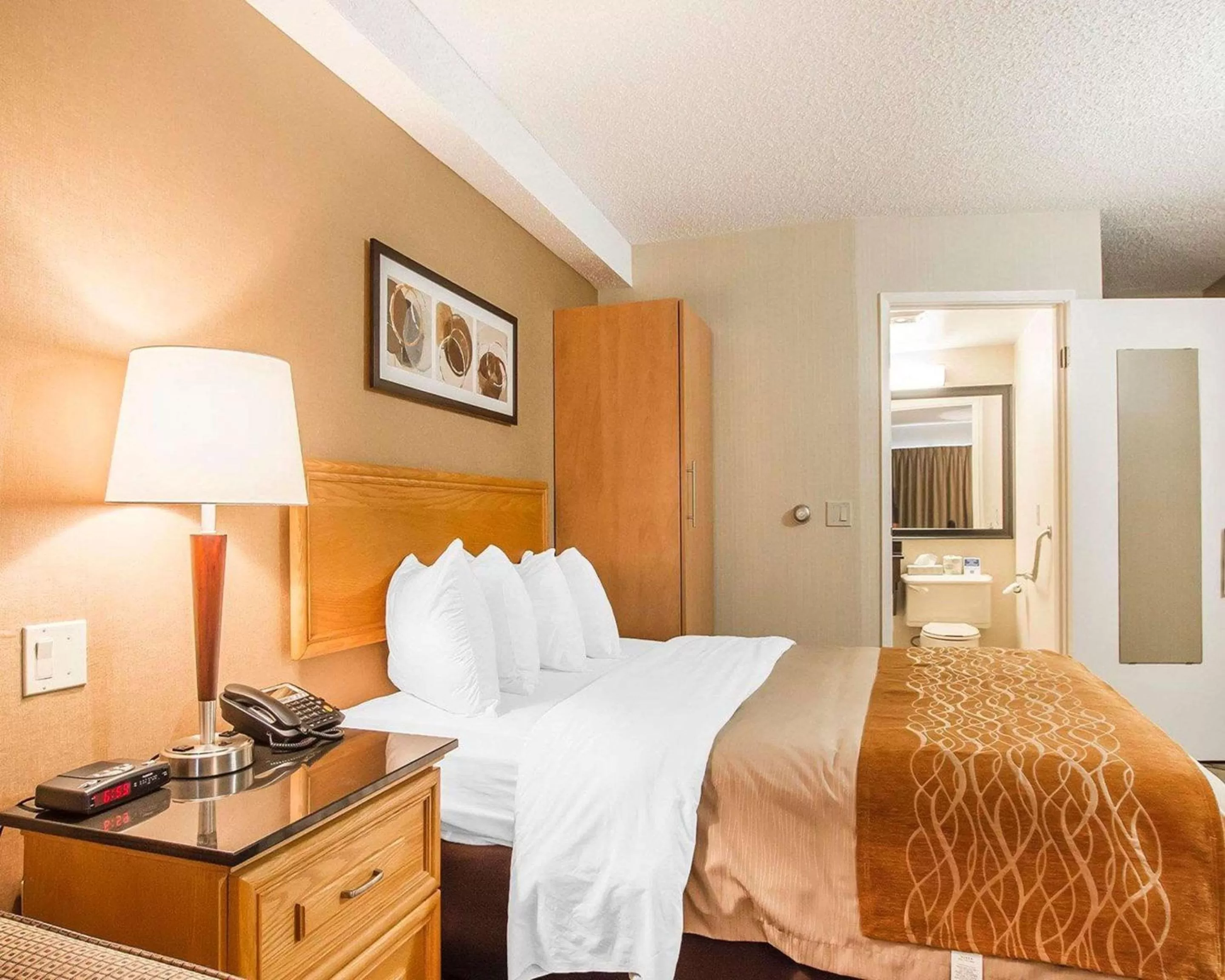 Photo of the whole room, Bed in Comfort Inn