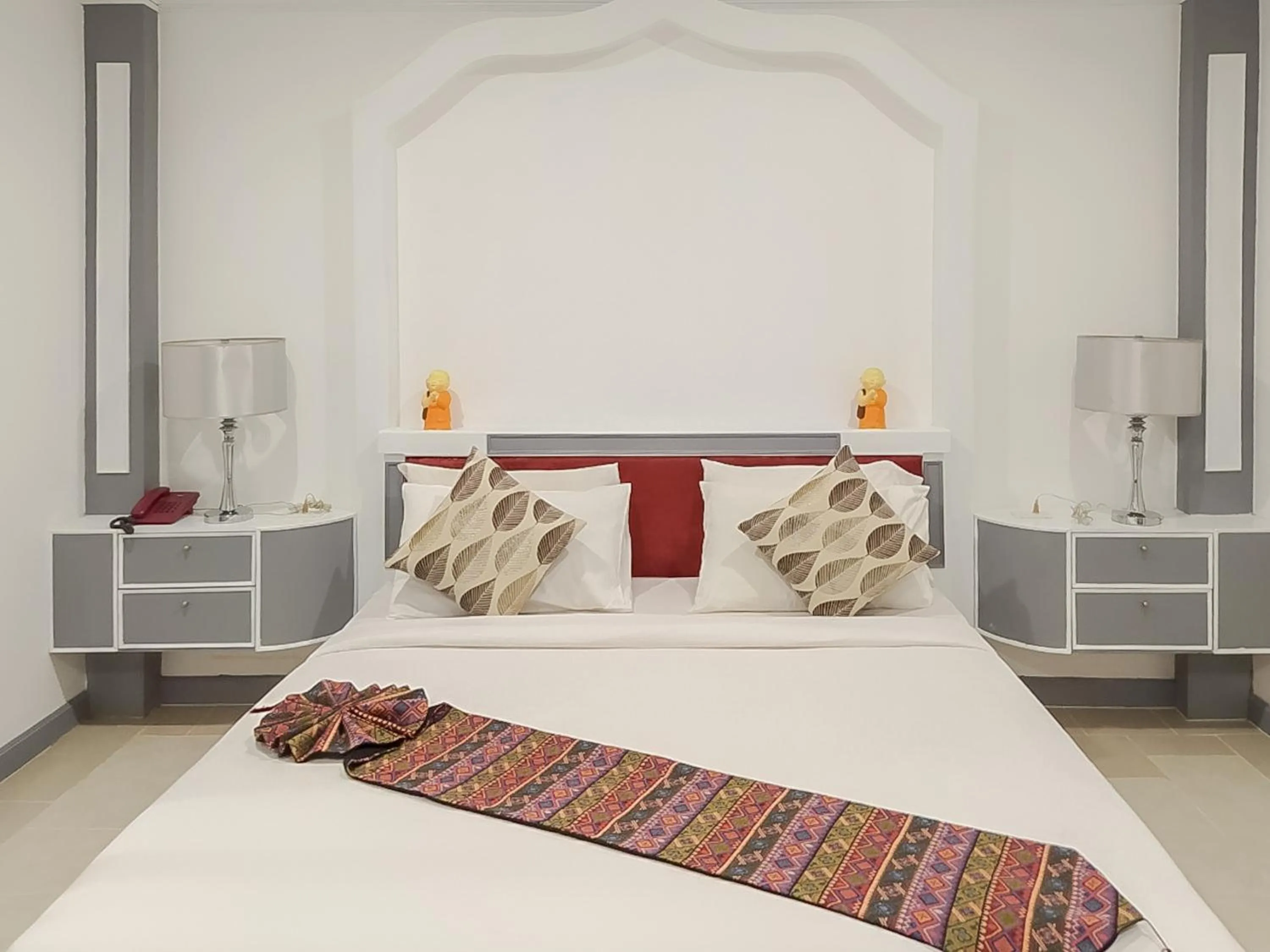 Bed in Silamanee Resort & Spa Hotel