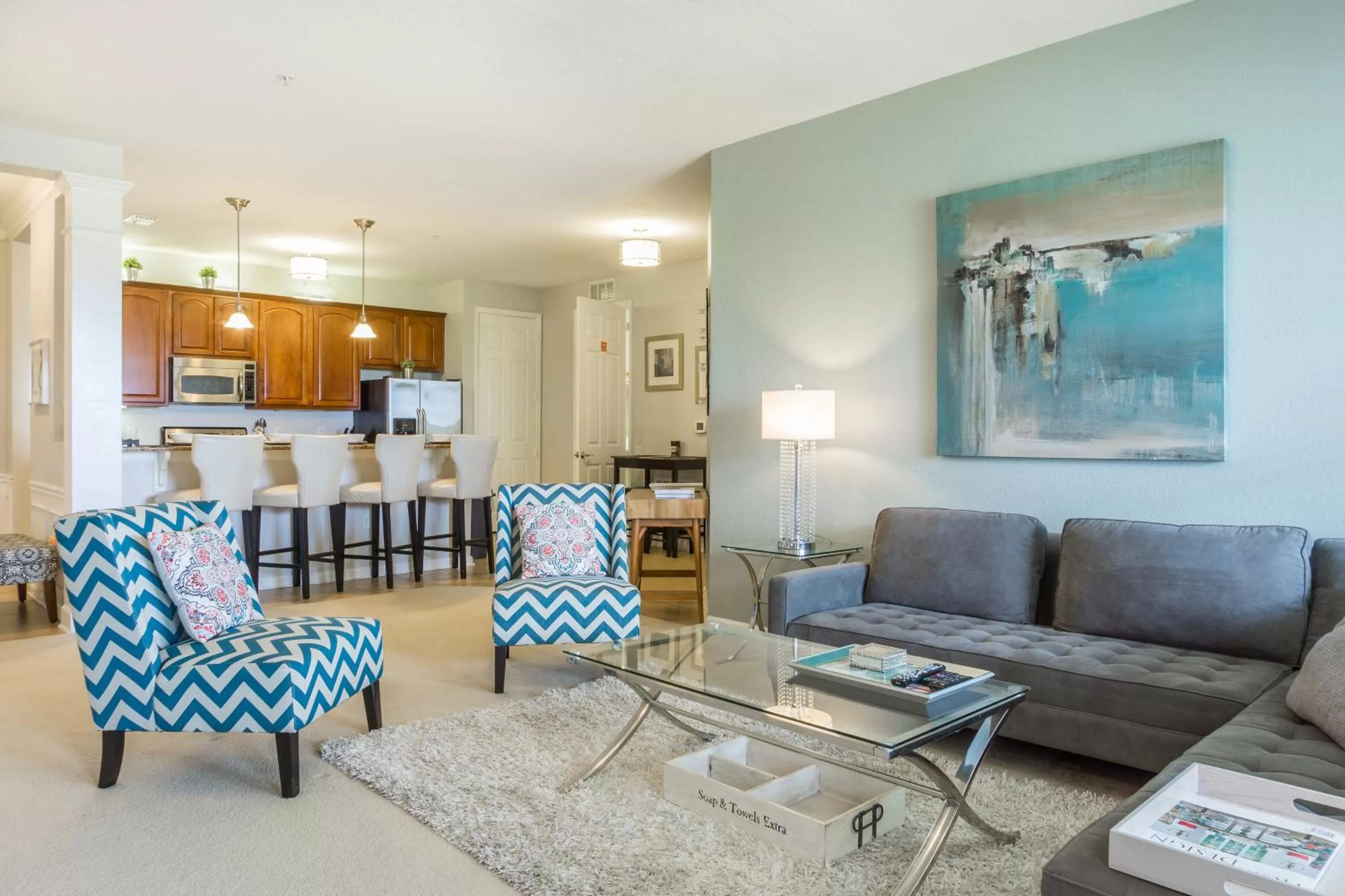 Living room in Orlando Escape