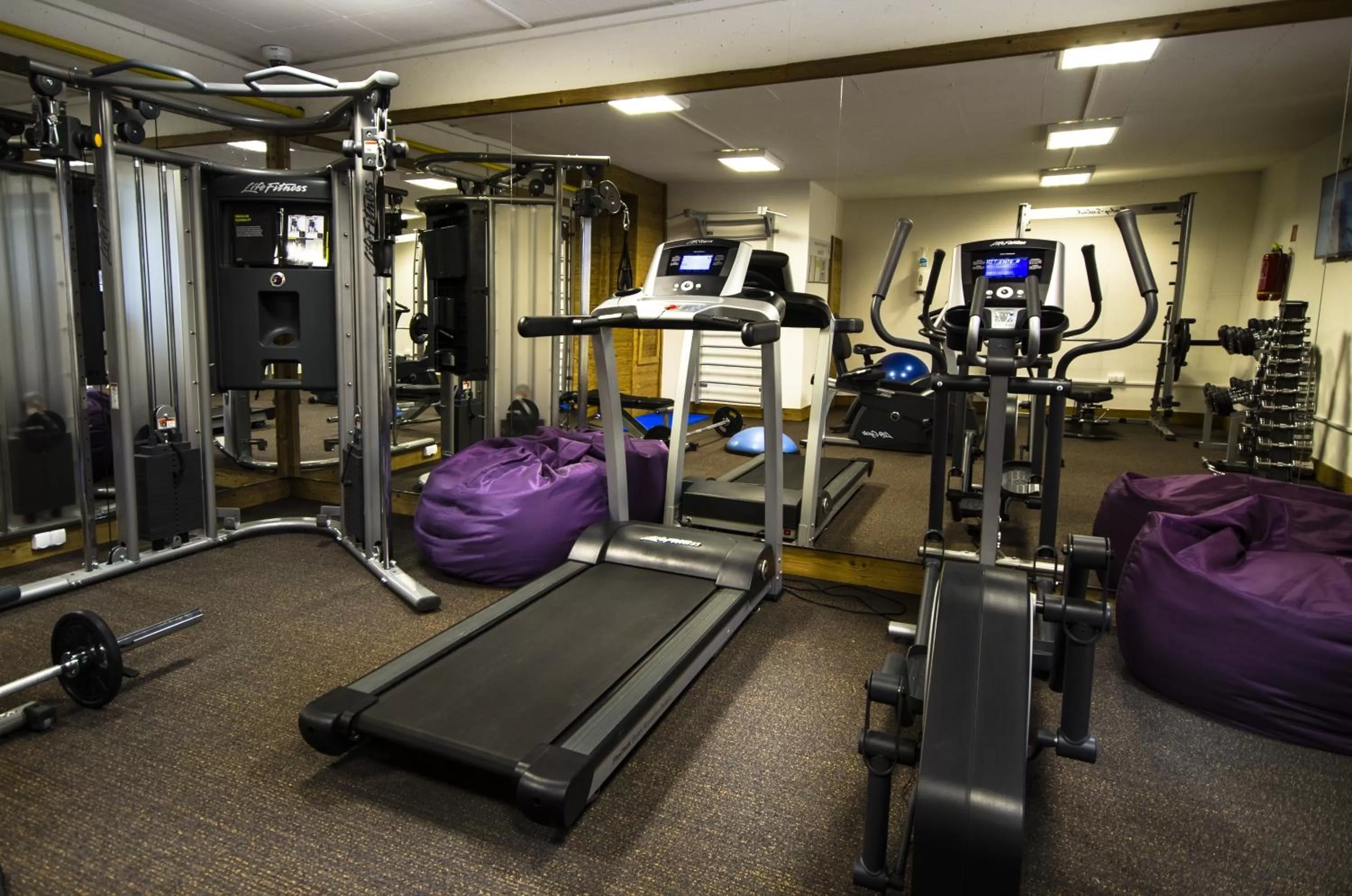Fitness centre/facilities in APLEND Hotel Kukučka