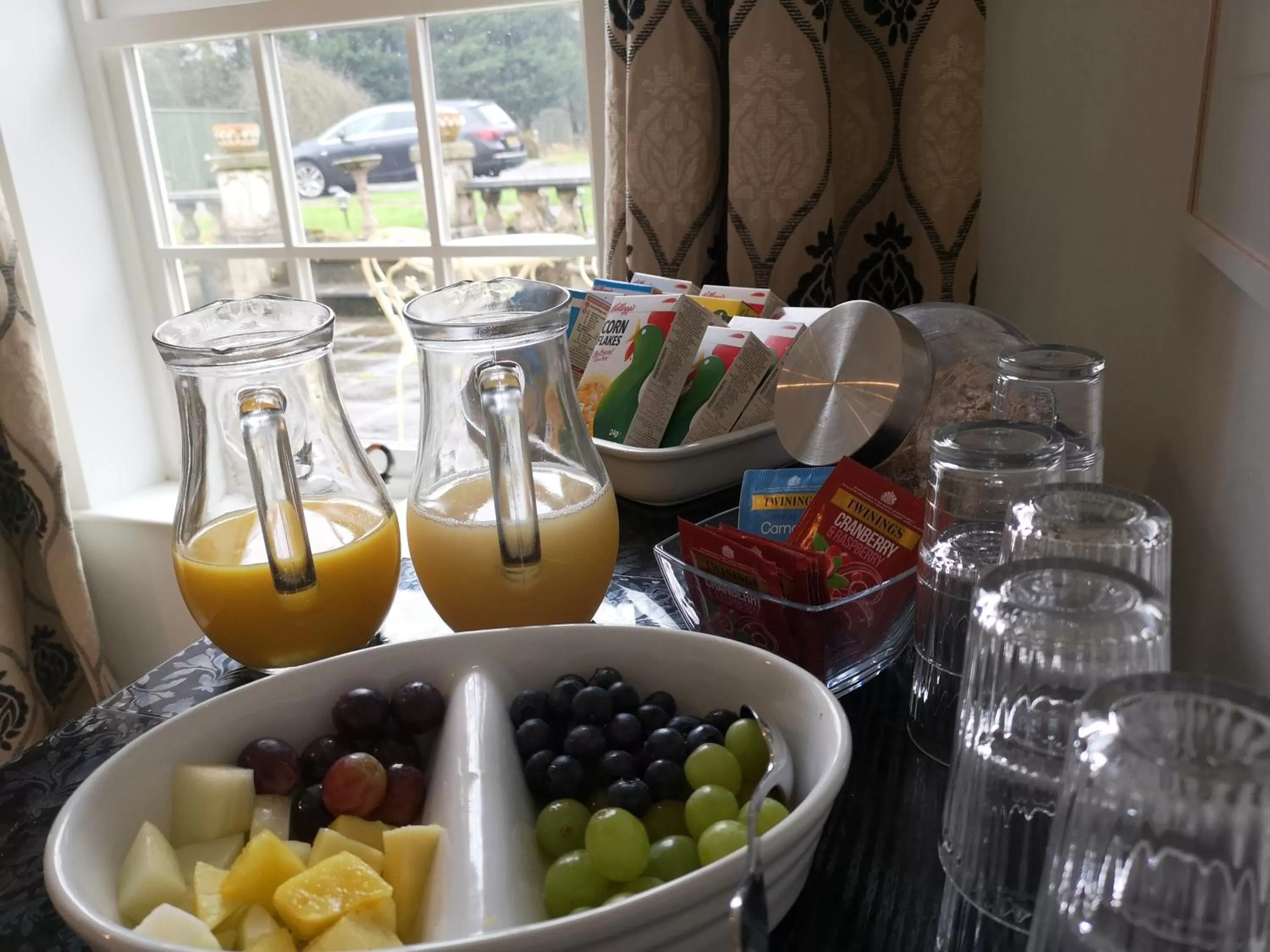 Food close-up in Glangwili Mansion - Luxury 5 star Bed & Breakfast