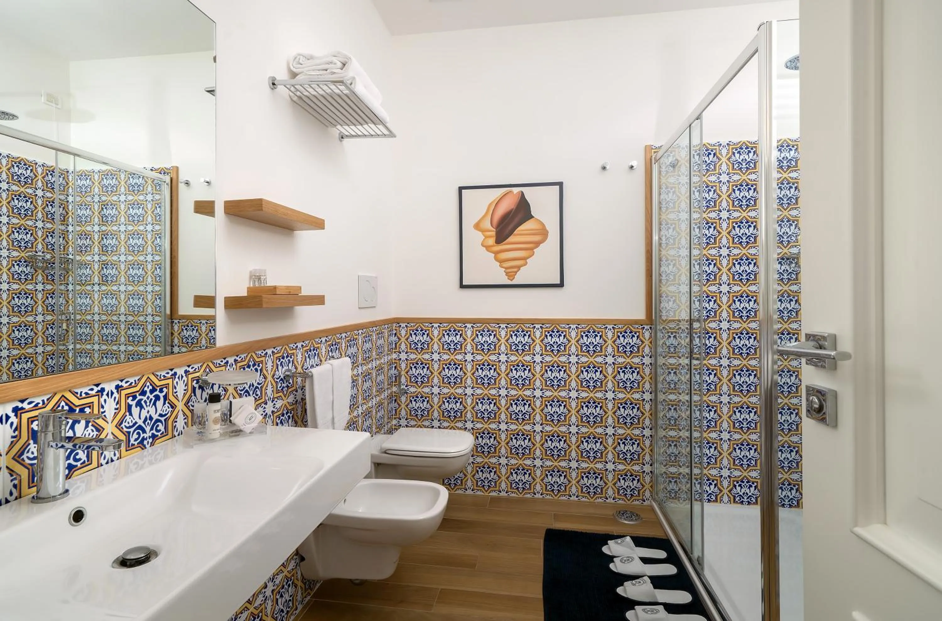 Shower in Hotel Miramare