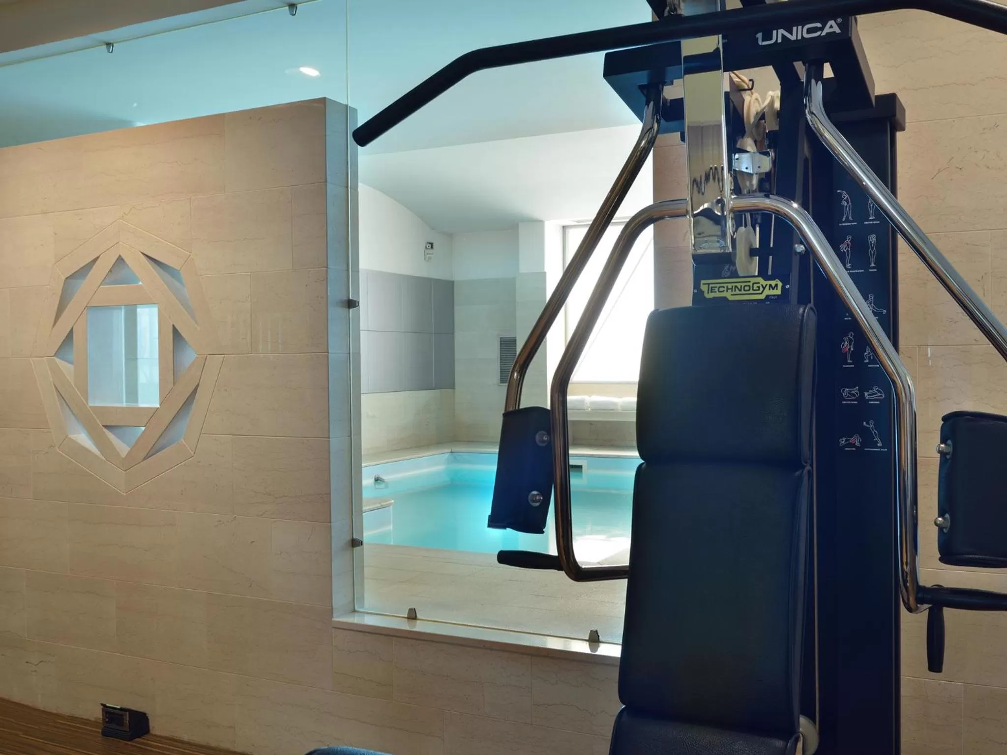 Fitness centre/facilities in Sangallo Palace