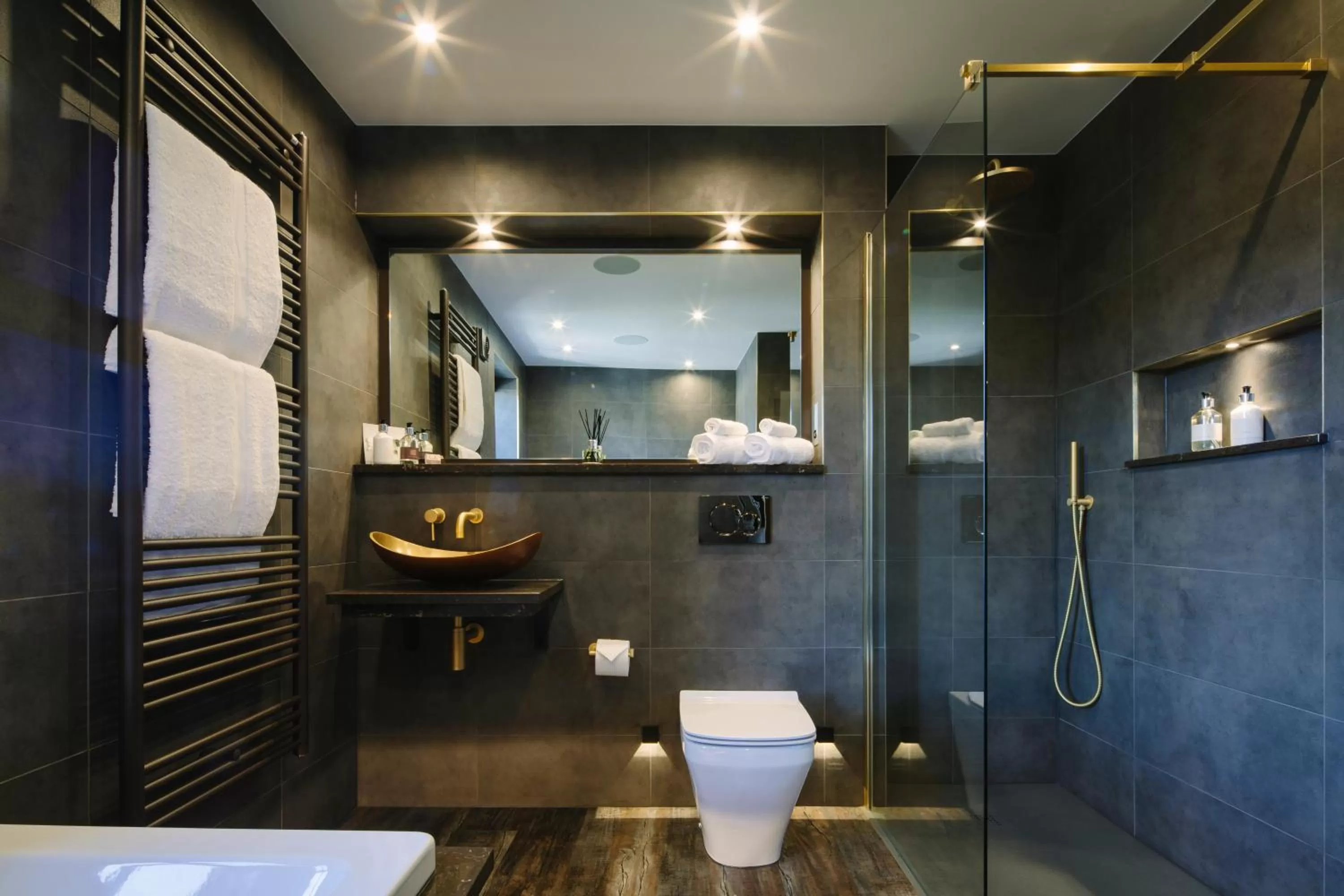 Shower in Absoluxe Suites