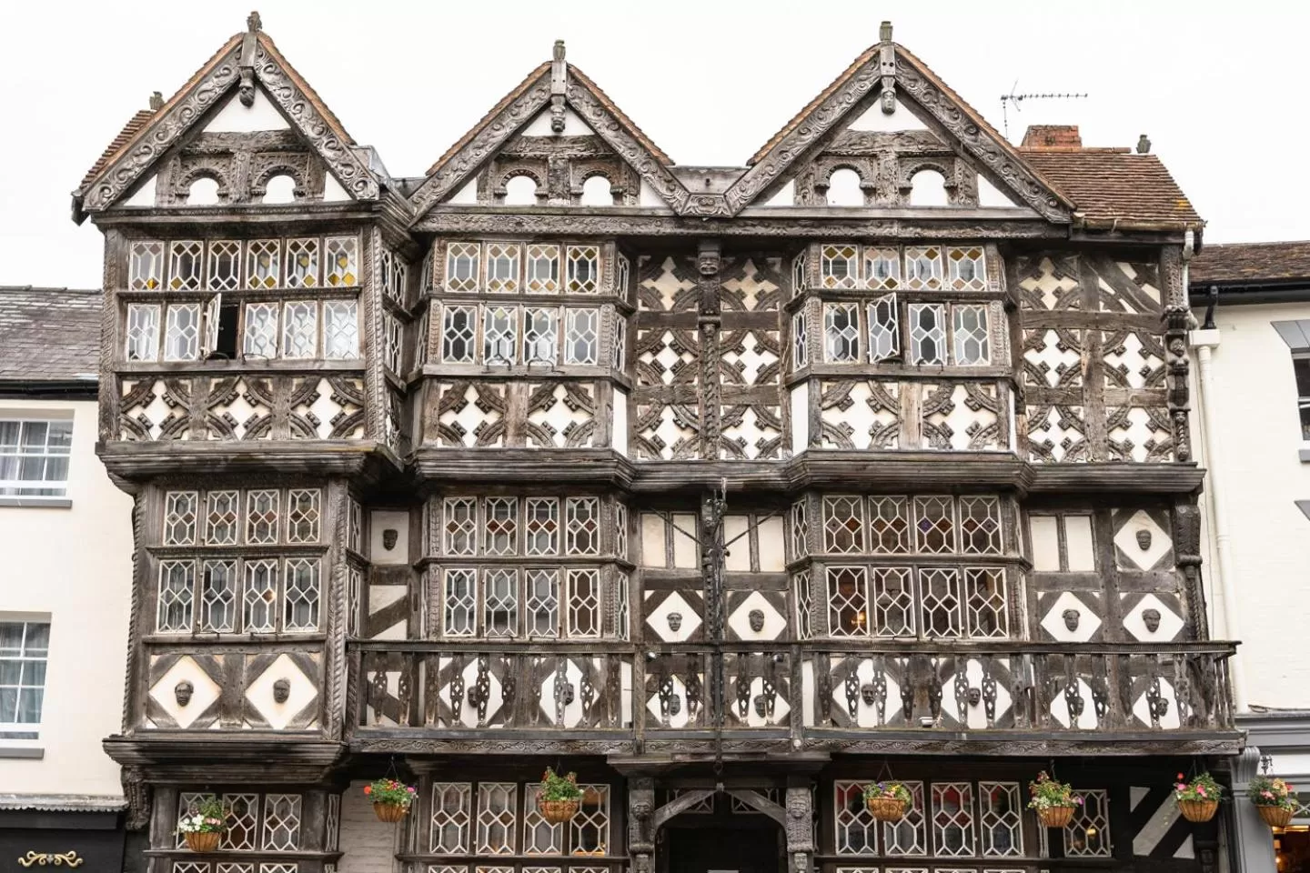 Property building in The Feathers Hotel