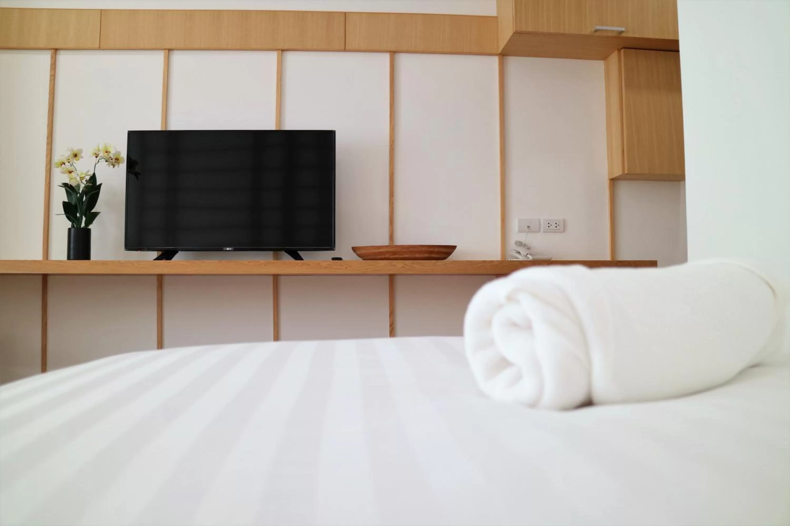 Bedroom, Bed in Hinoki Hotel - ONSEN Chiang Mai