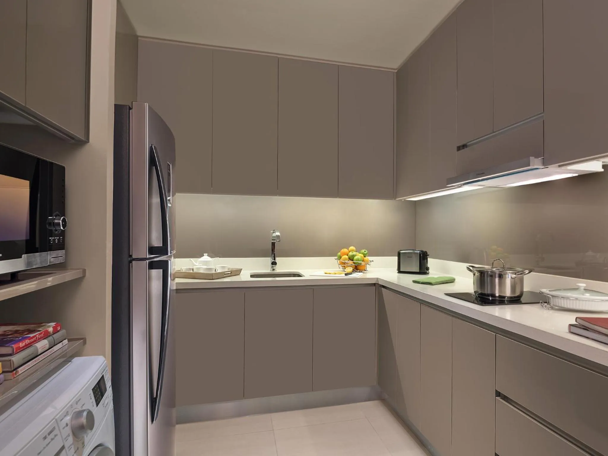 Kitchen or kitchenette in Somerset Alabang Manila