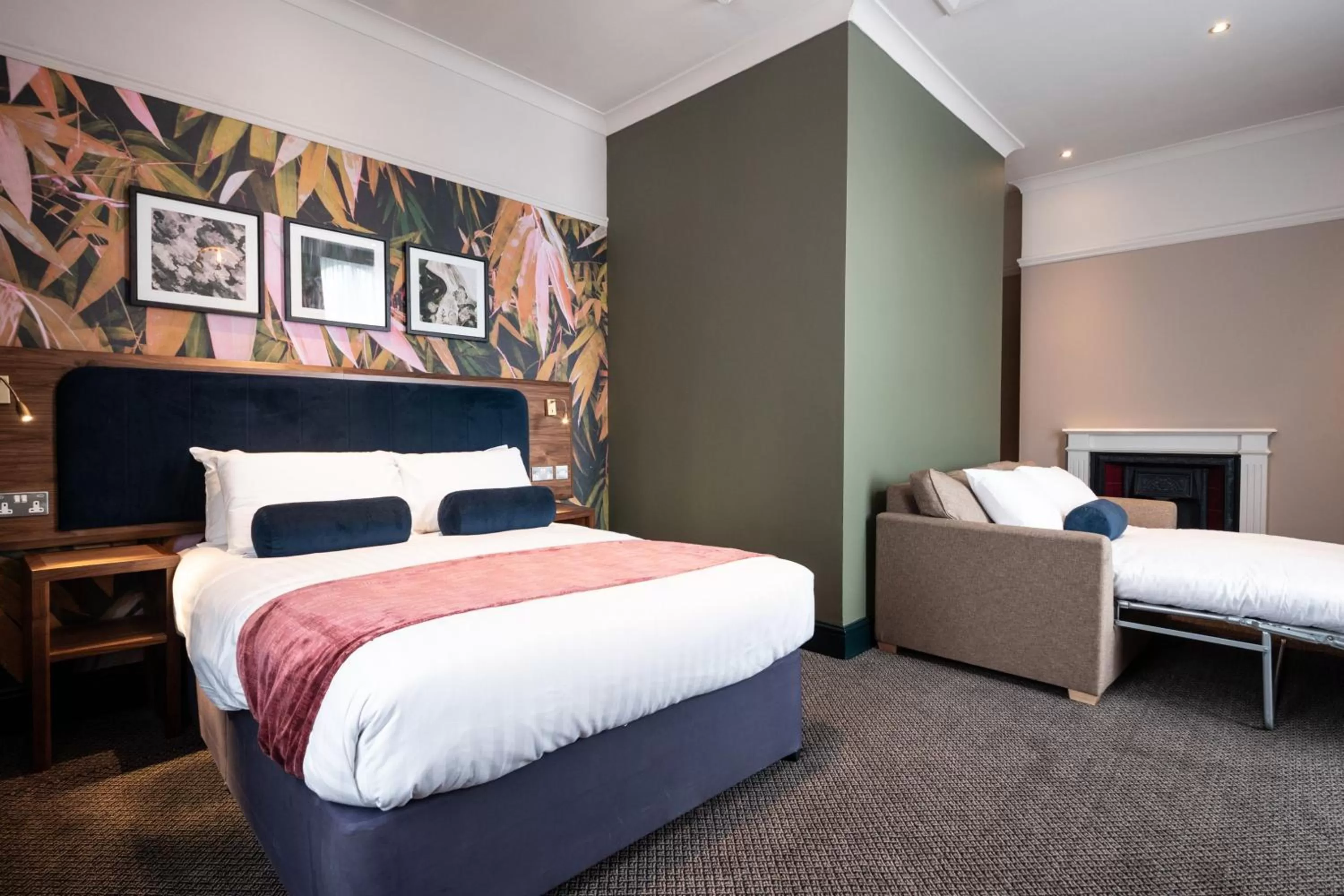 Bed in The Merlin by Innkeeper's Collection