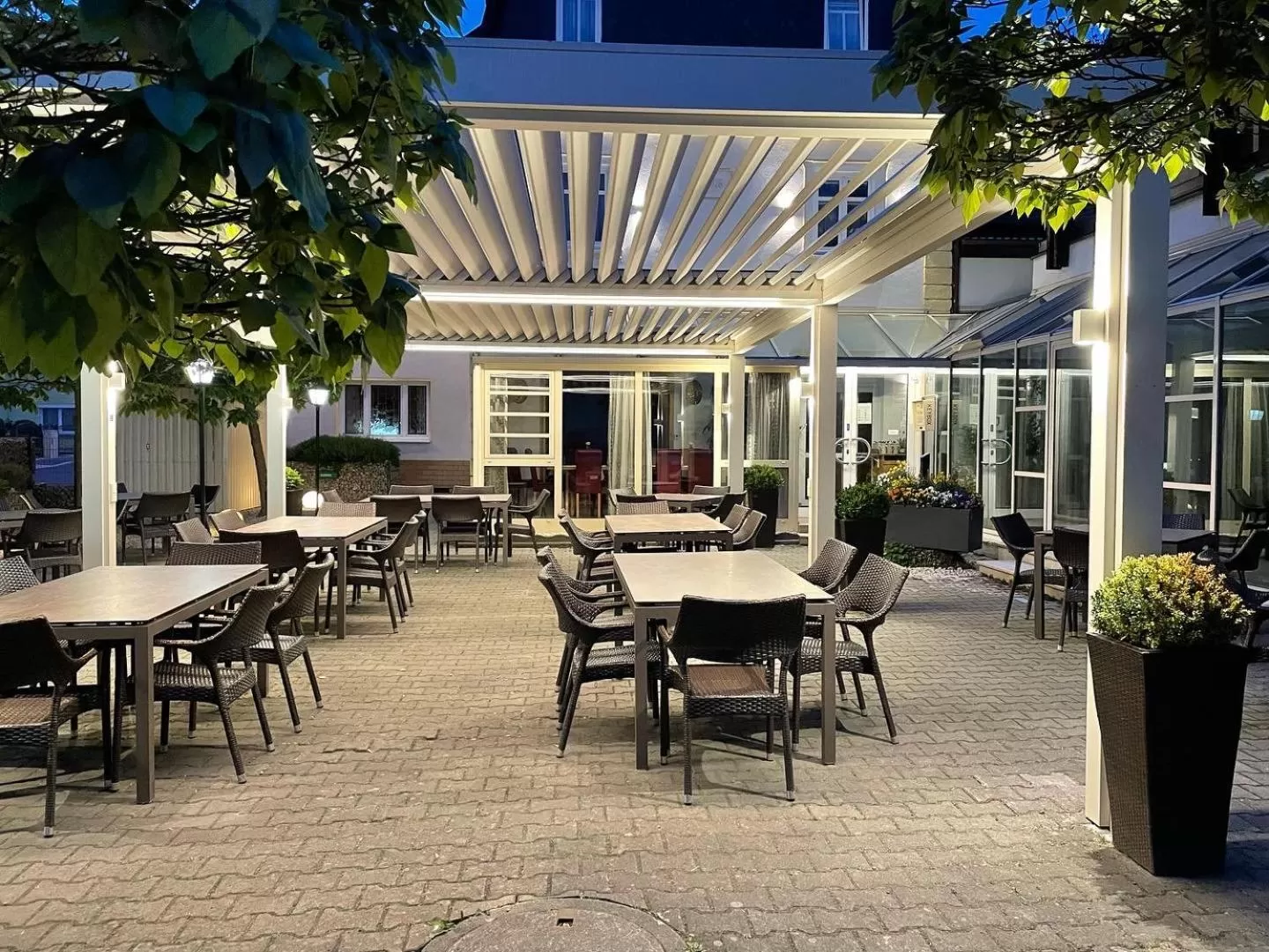 Garden in Hotel-Gasthof Hüttensteinach