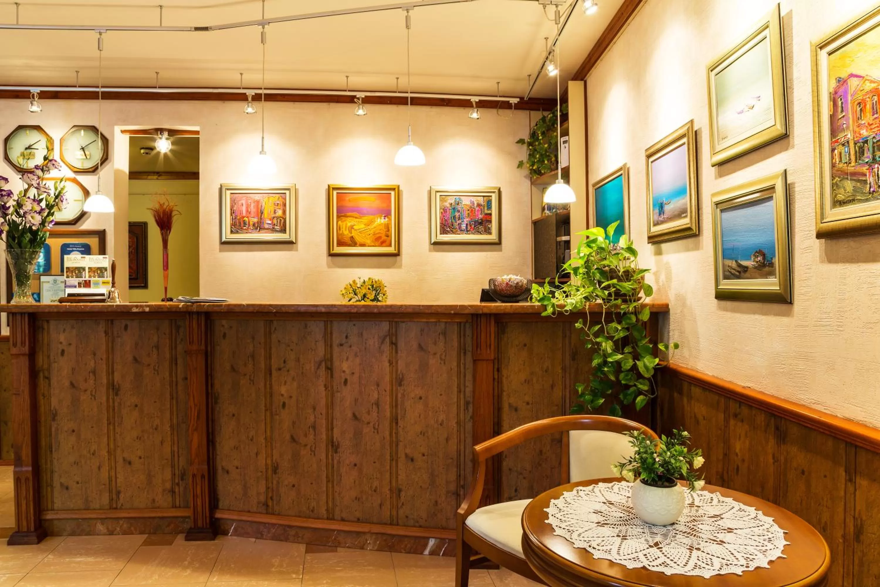 Lobby or reception in Hotel Villa Boyana - Free Parking