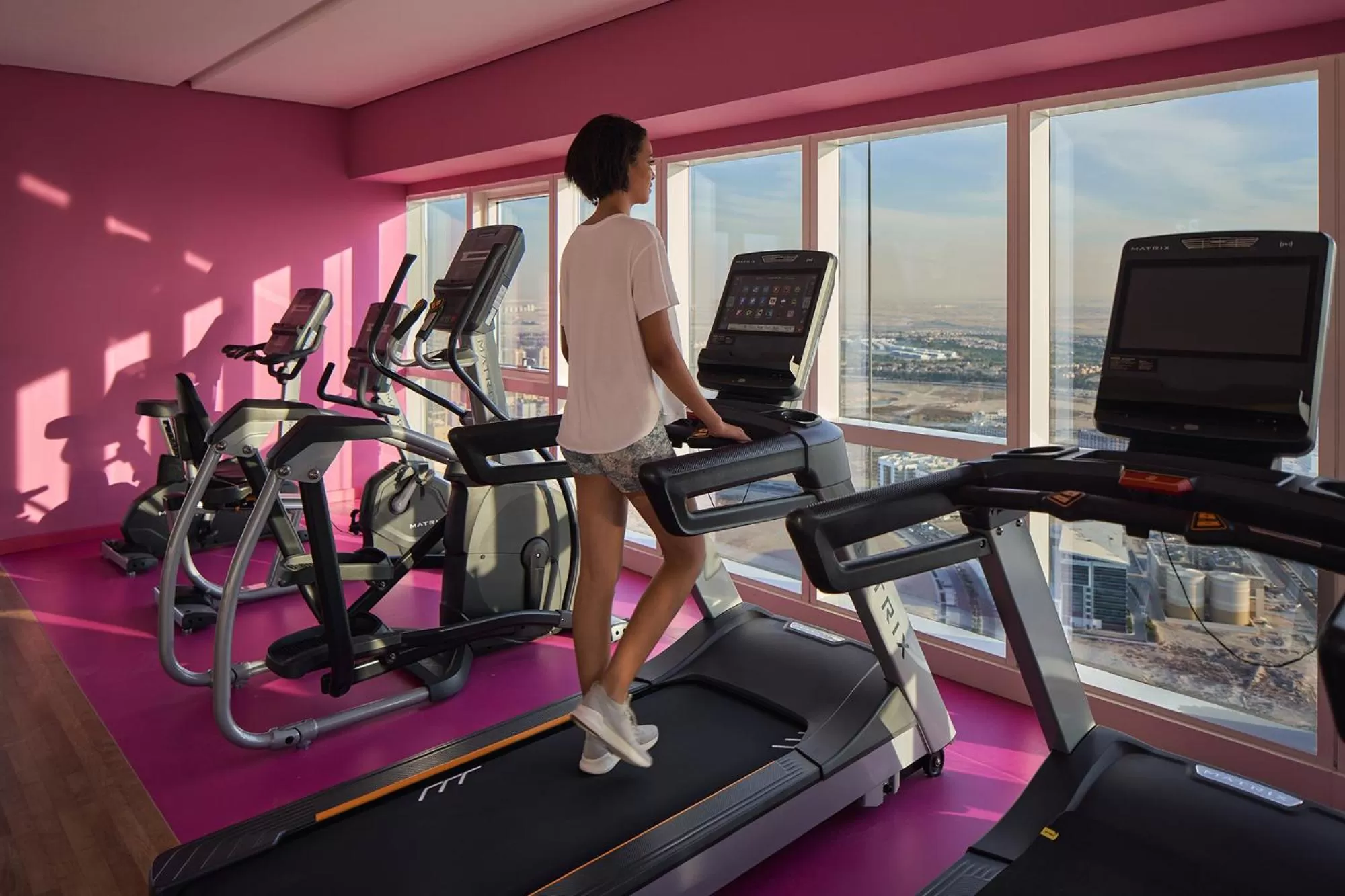 Fitness centre/facilities in Novotel Jumeirah Village Triangle