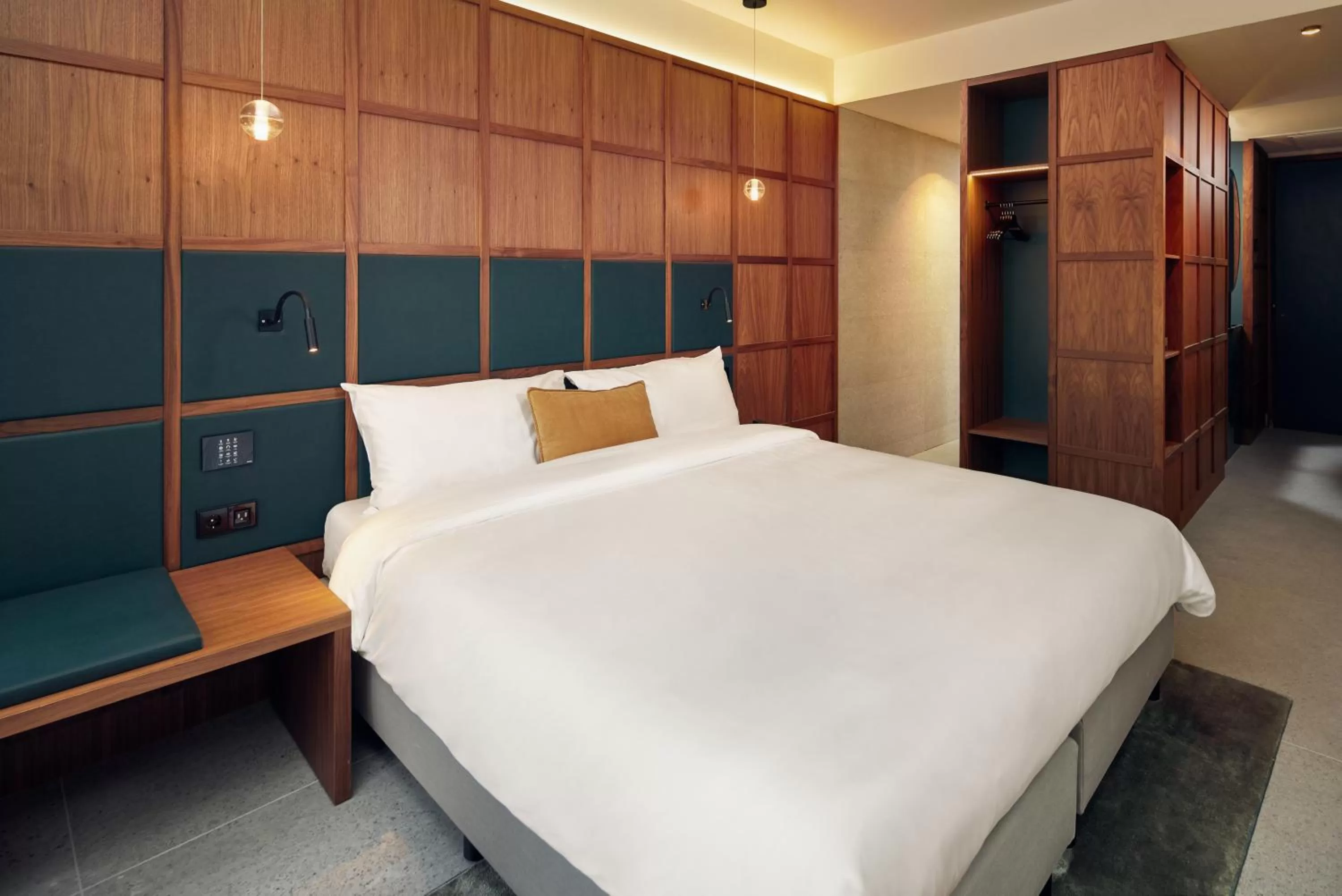 Bed in Met Hotel Amsterdam