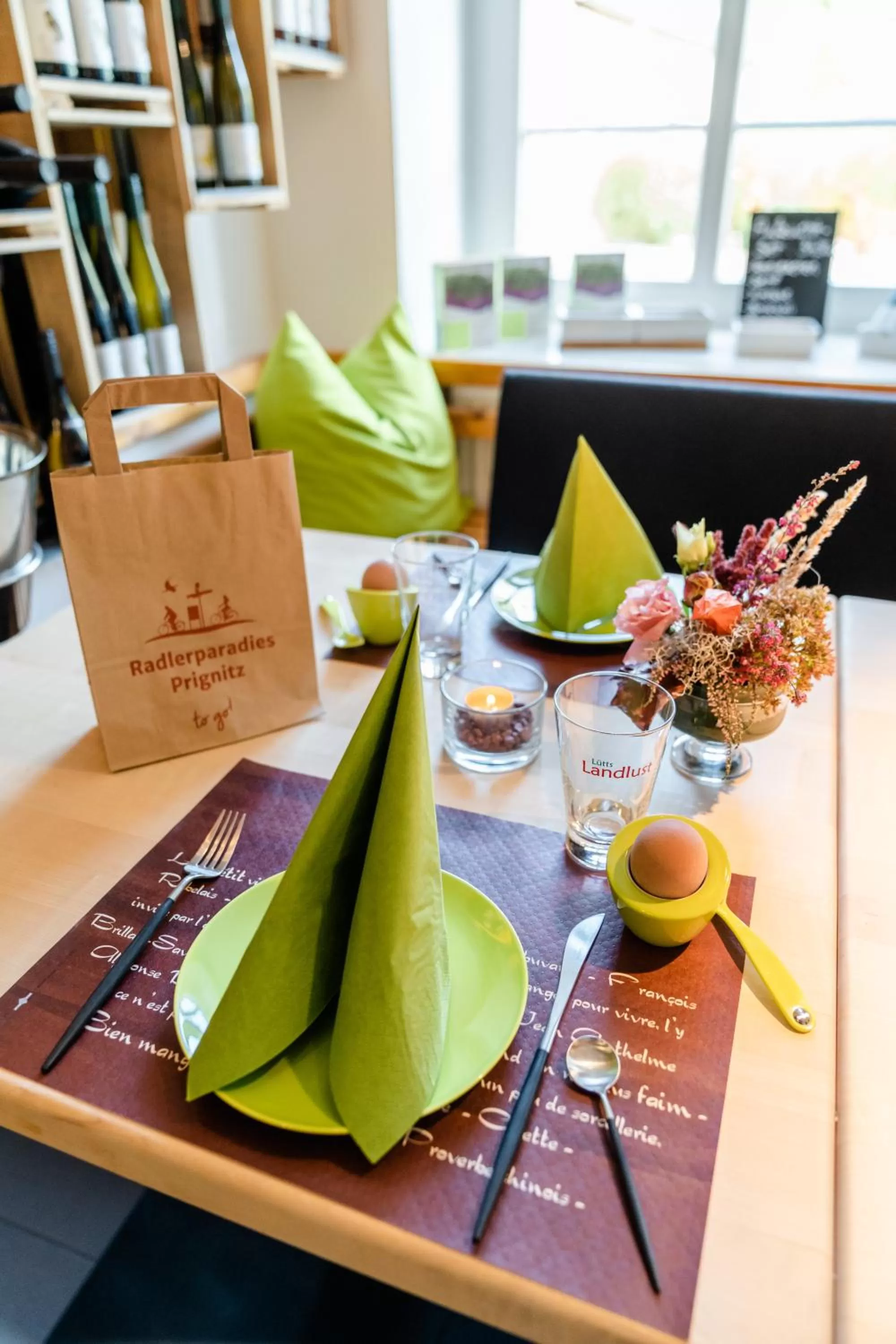 Restaurant/places to eat in Biohotel Schönhagener Mühle