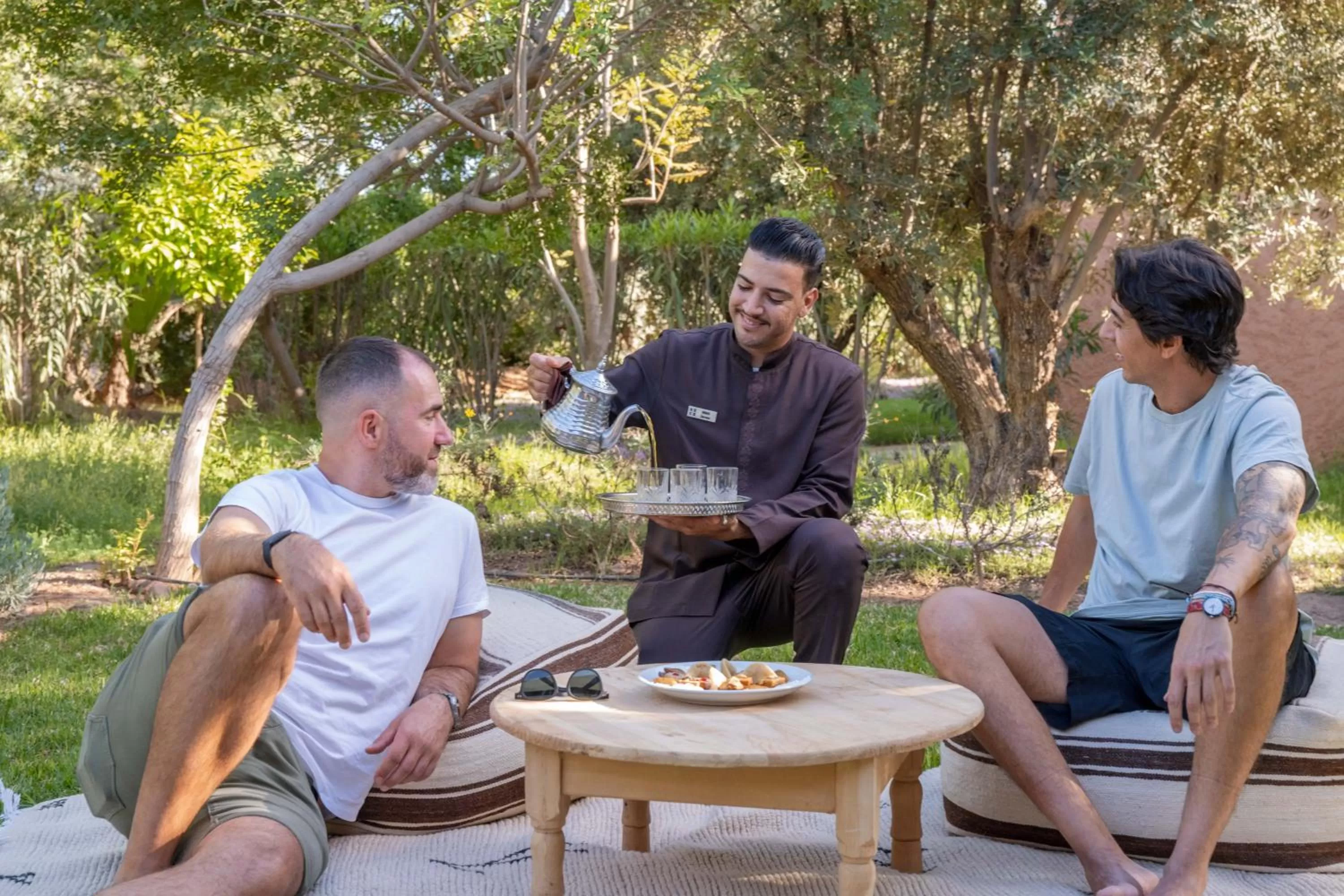 Patio in Oasis lodges