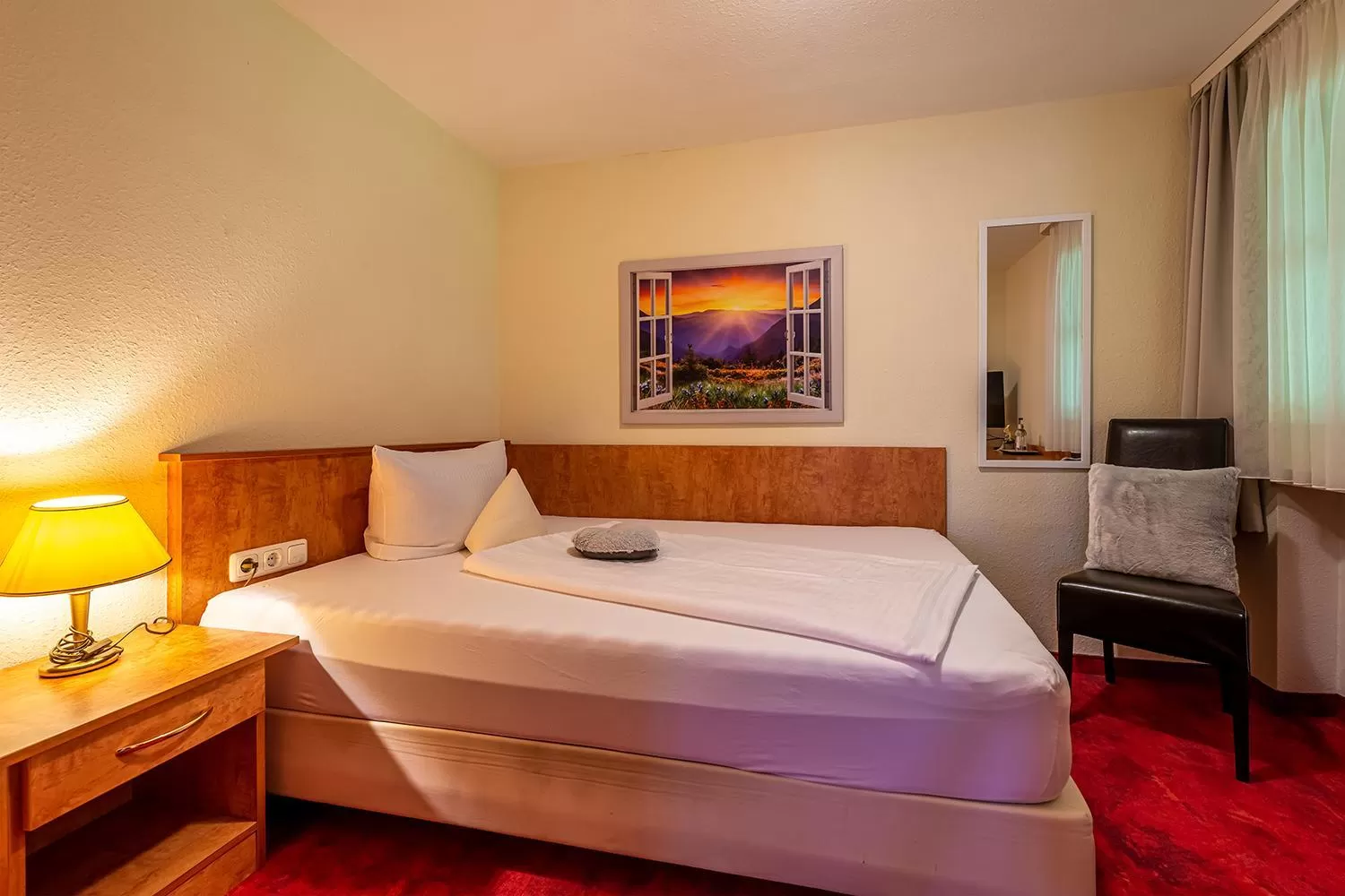 Photo of the whole room, Bed in Hotel Neudeck