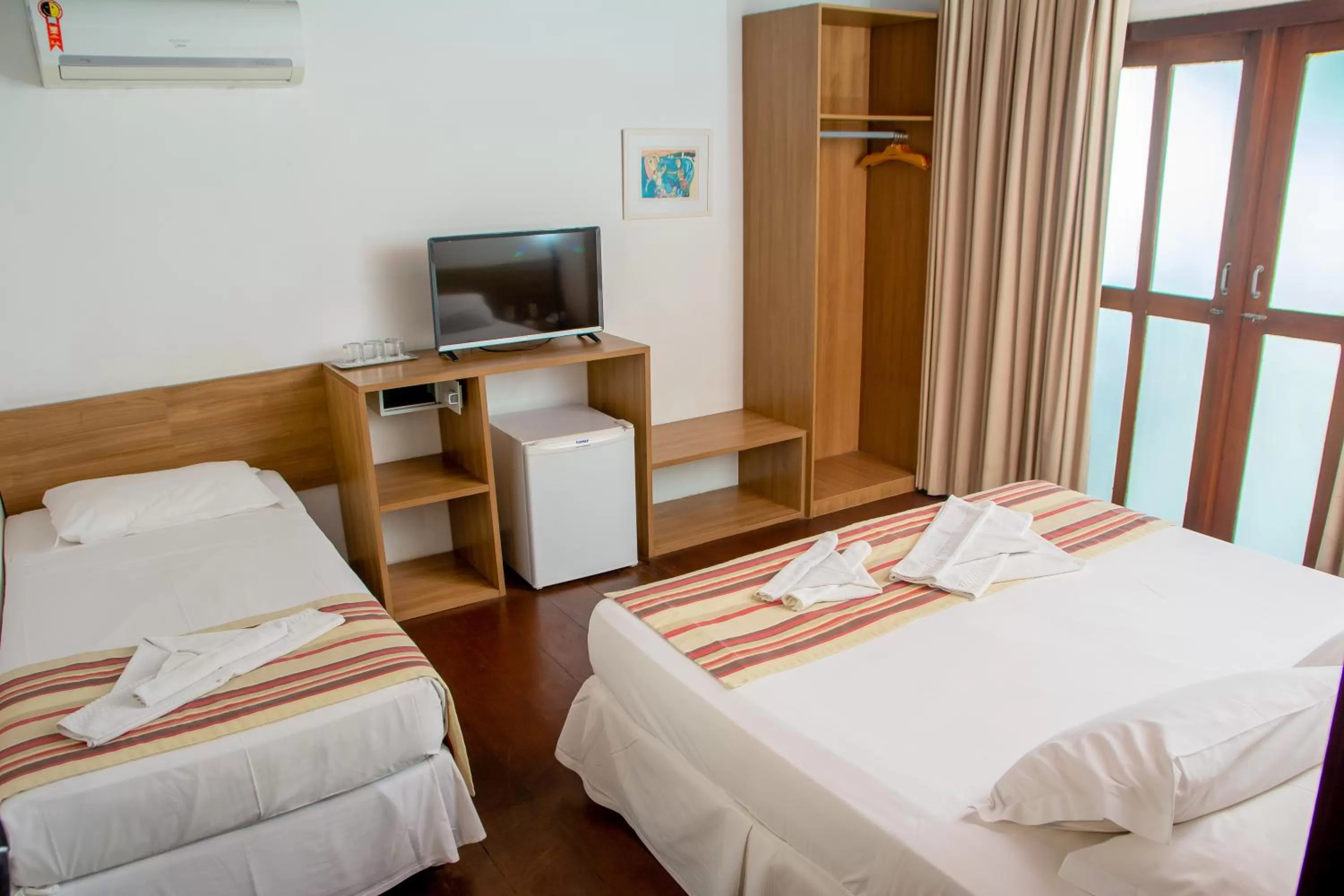 Photo of the whole room, Bed in La Belle Beach Hotel