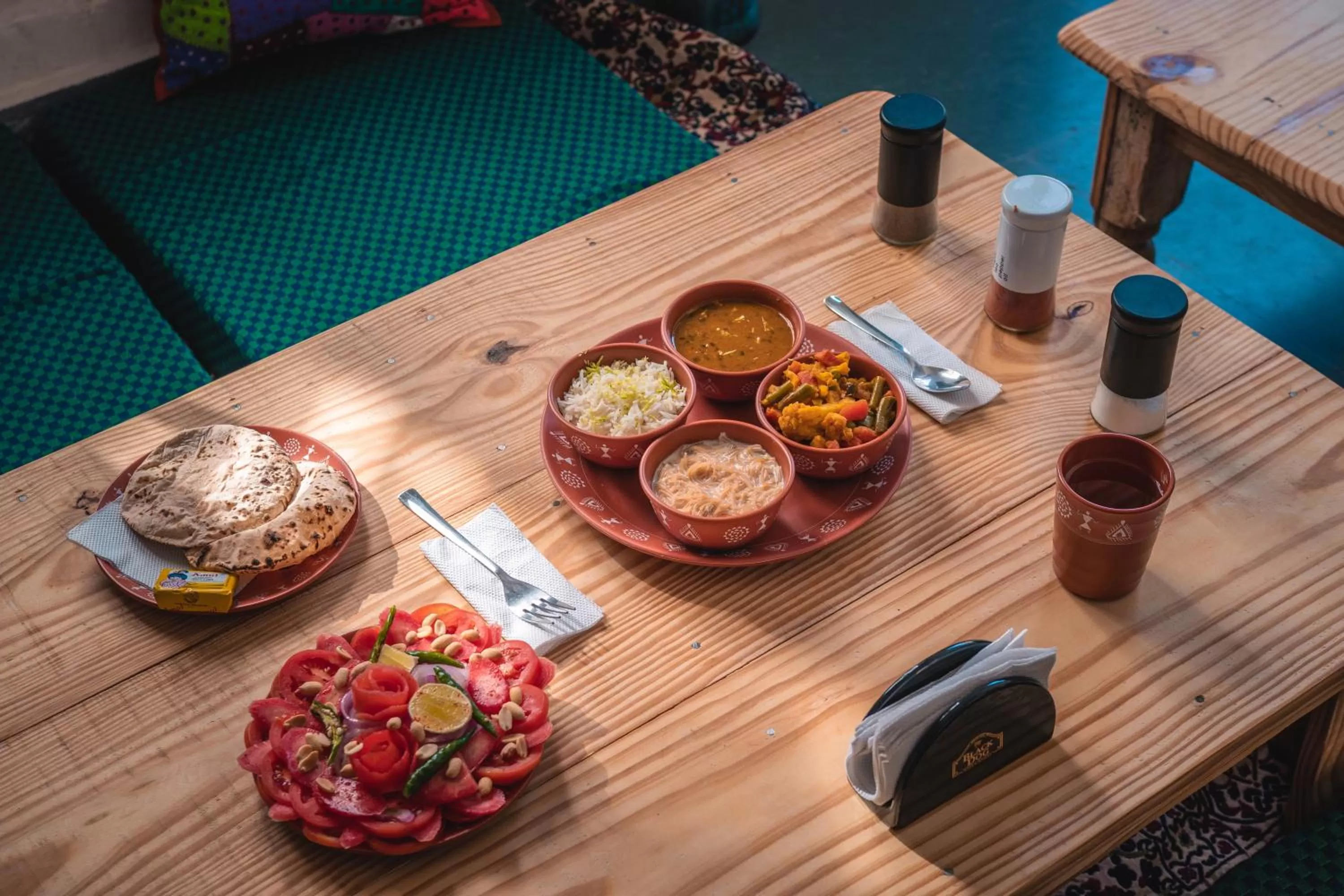 Breakfast in Hotel The Moksham