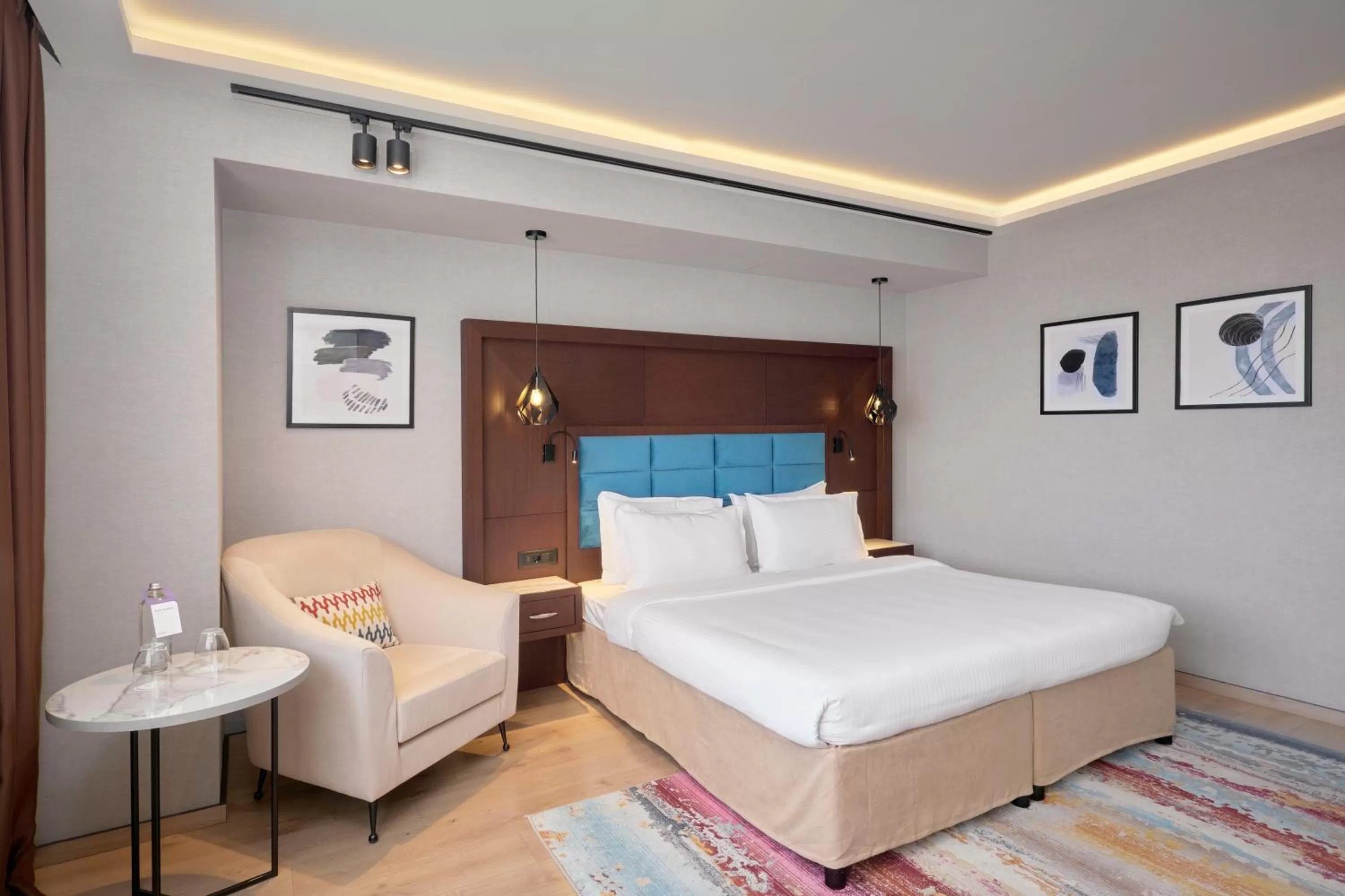 Bed in Radisson Hotel Plovdiv