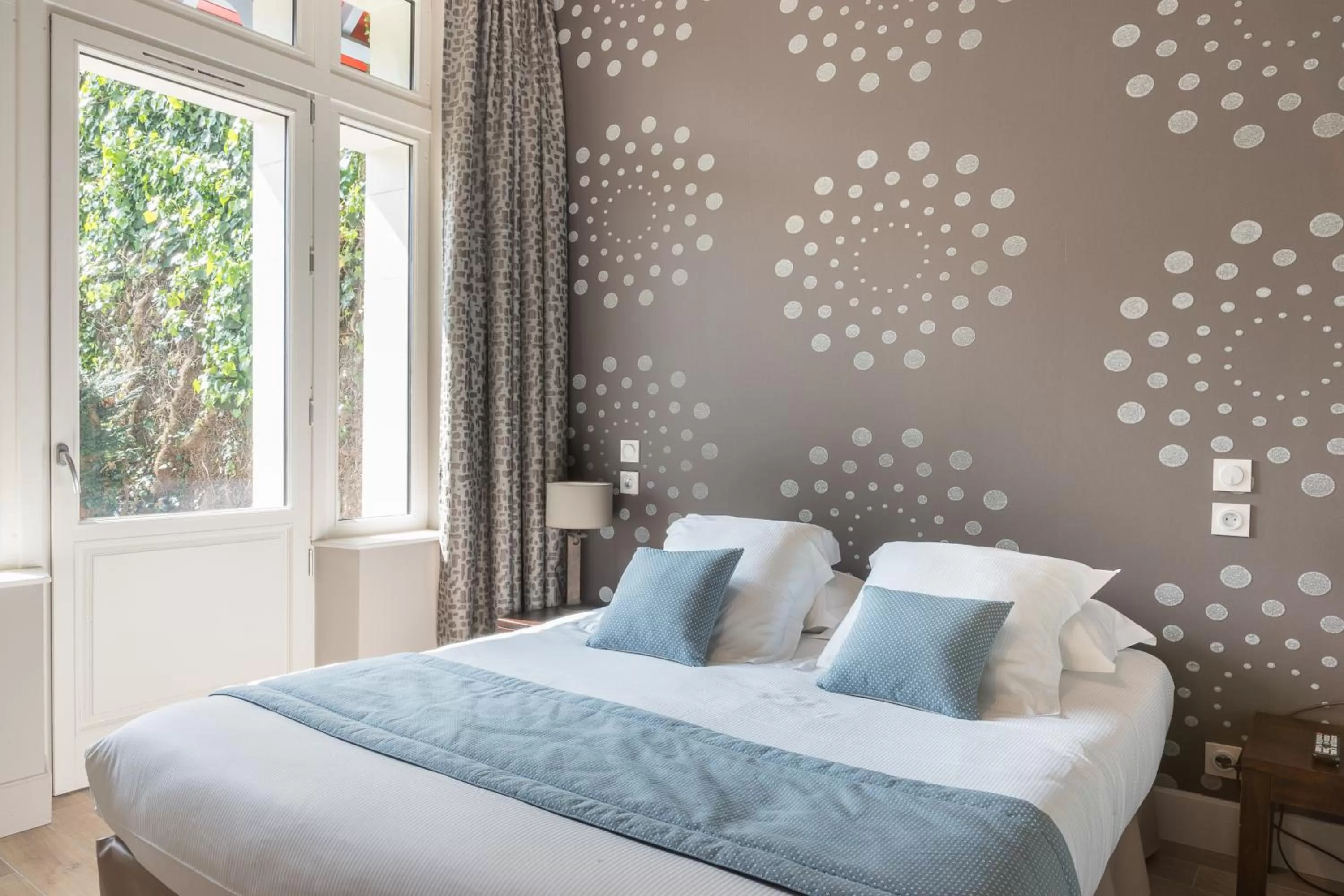 Bedroom, Bed in Villa Odette