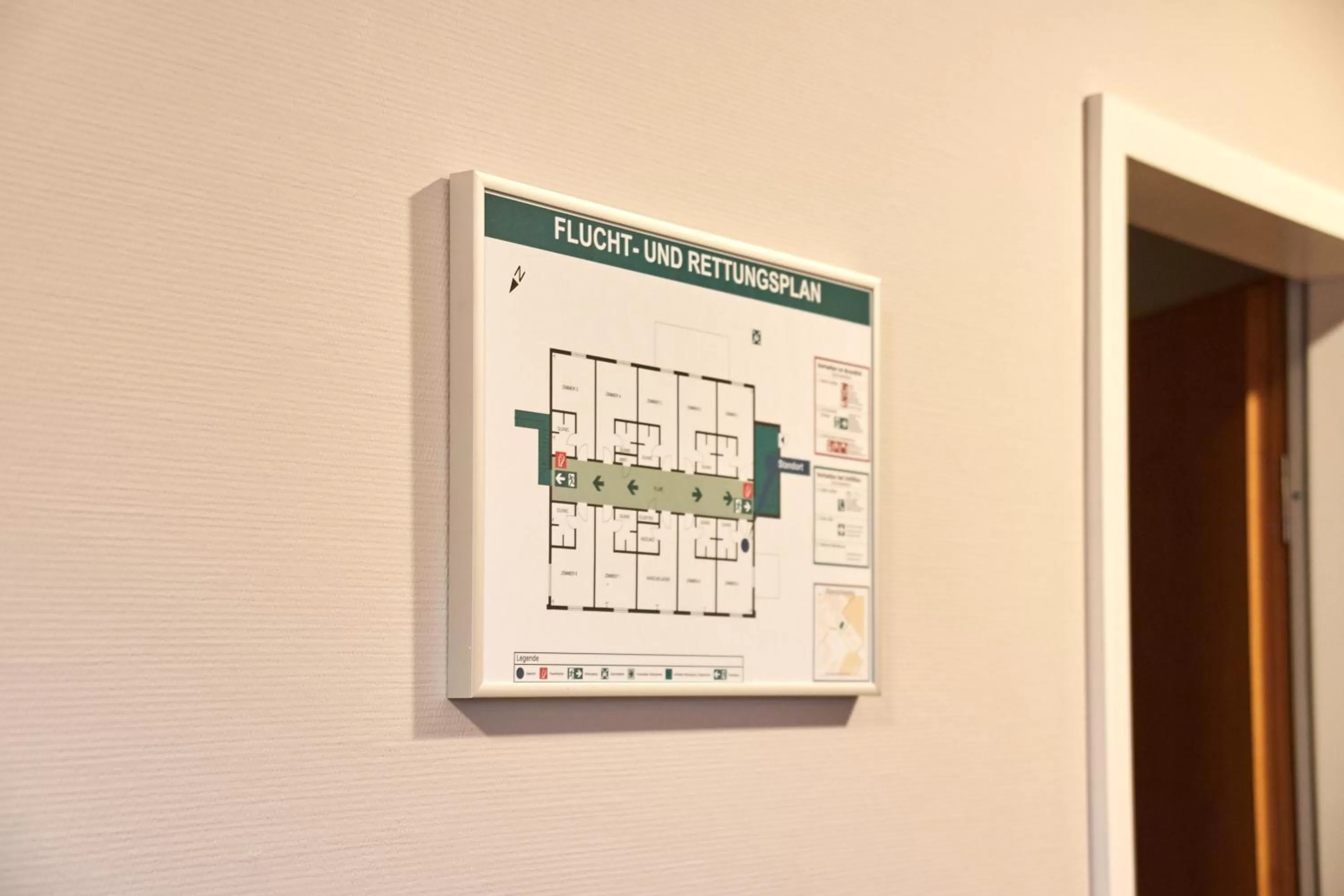 Floor plan in Joos Hotel