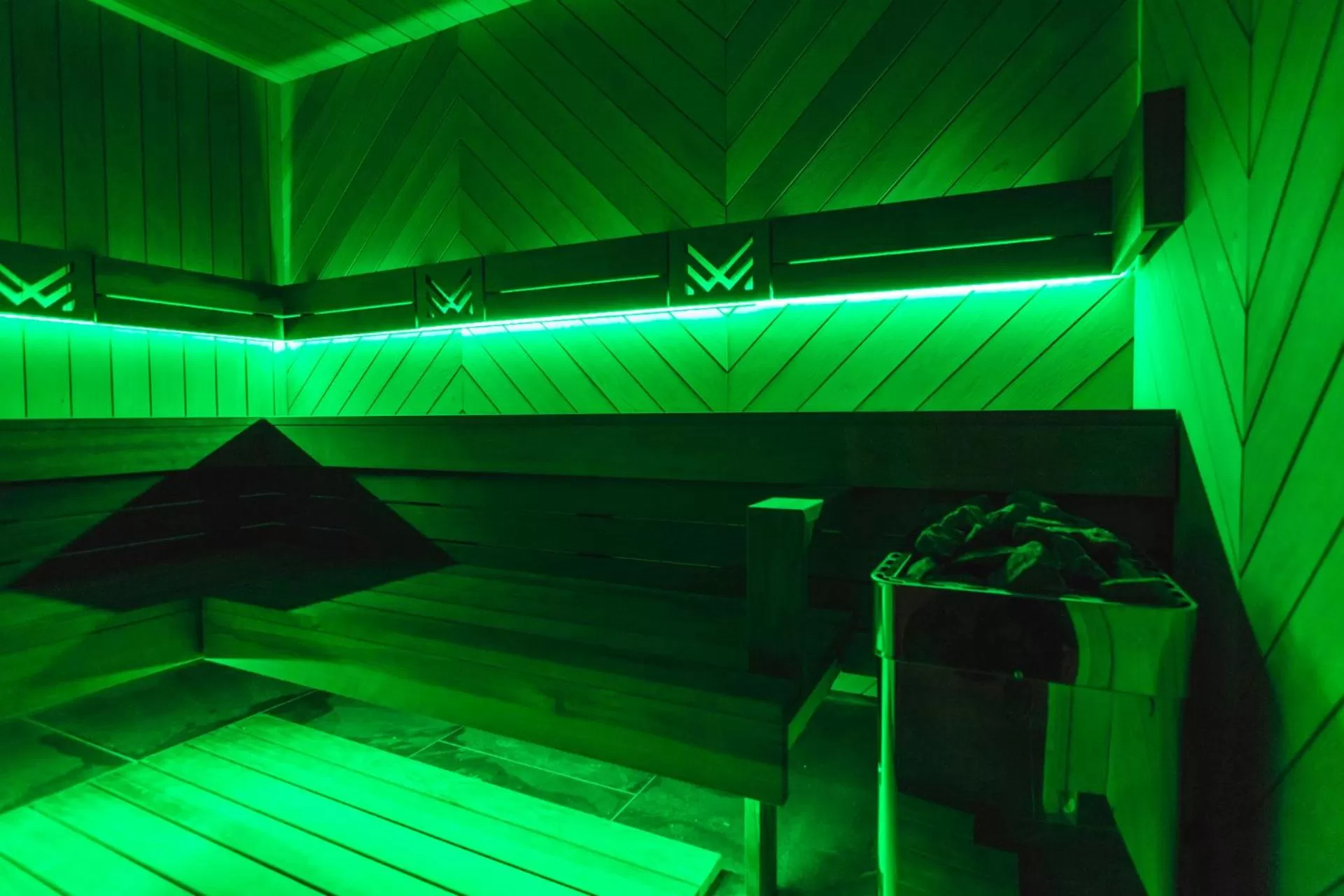 Sauna in ARIETES MARMONT Resort