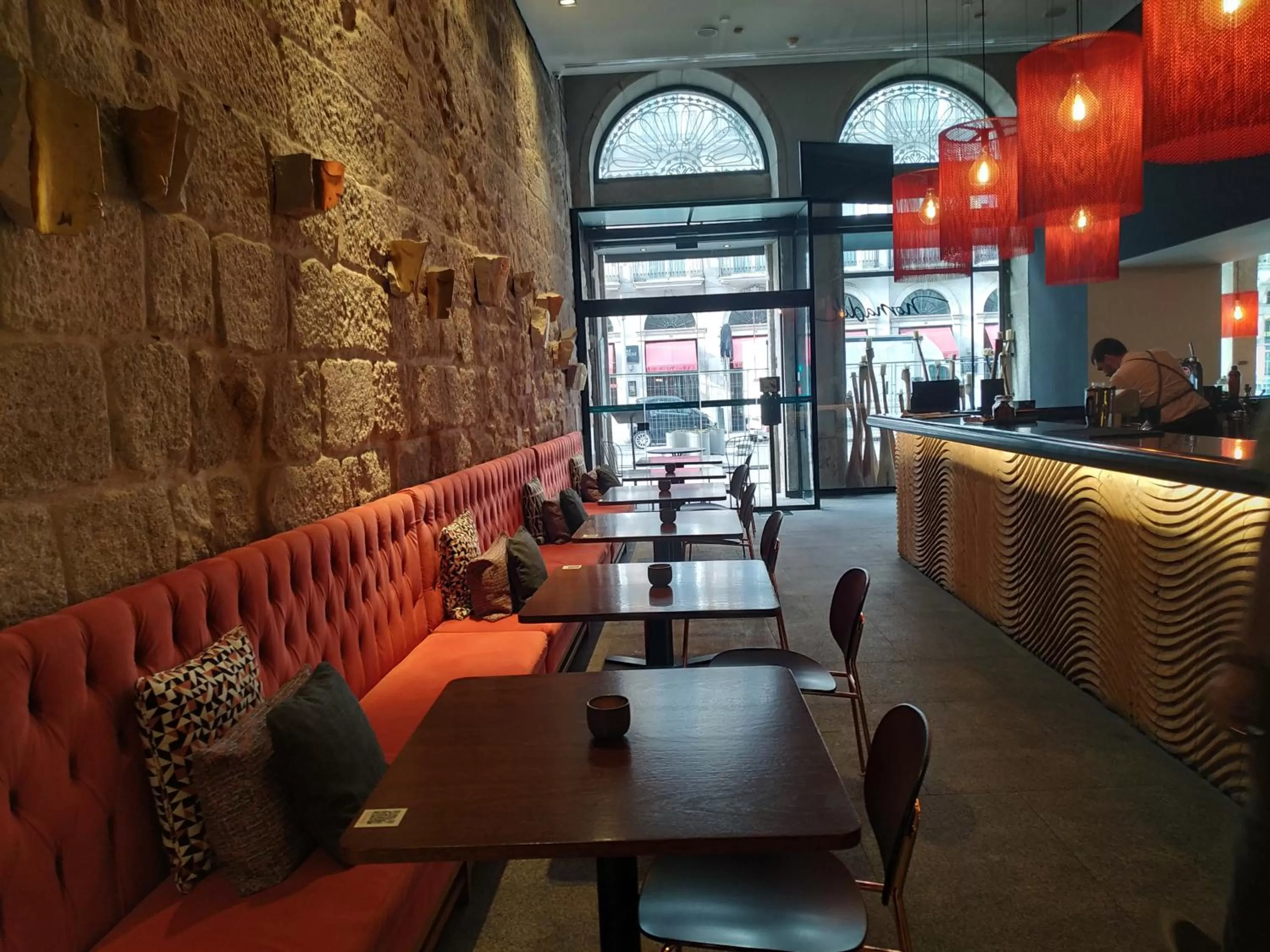 Lounge or bar in Hotel Carris Porto Ribeira