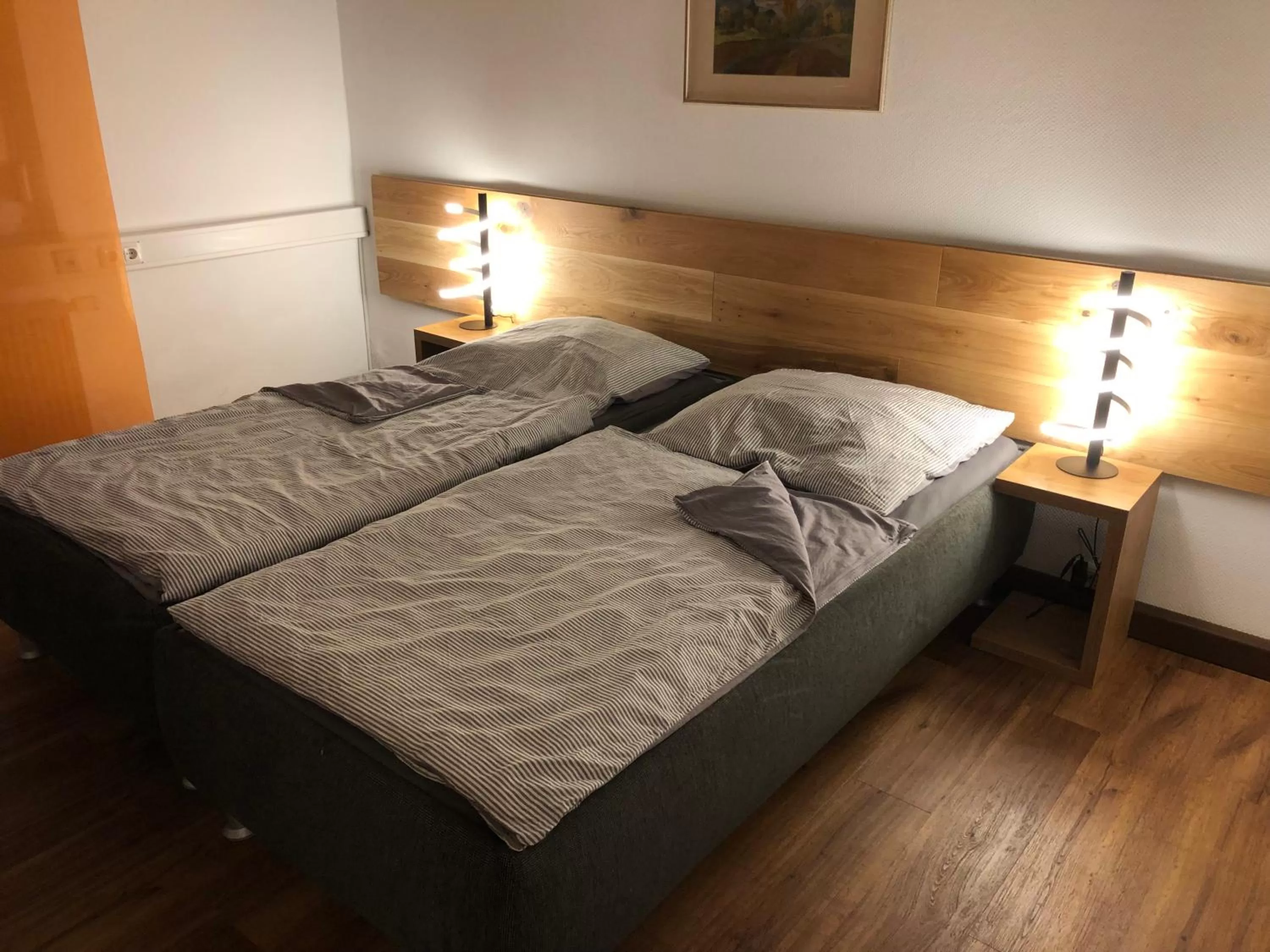 Bed in Gästehaus Jagsttal