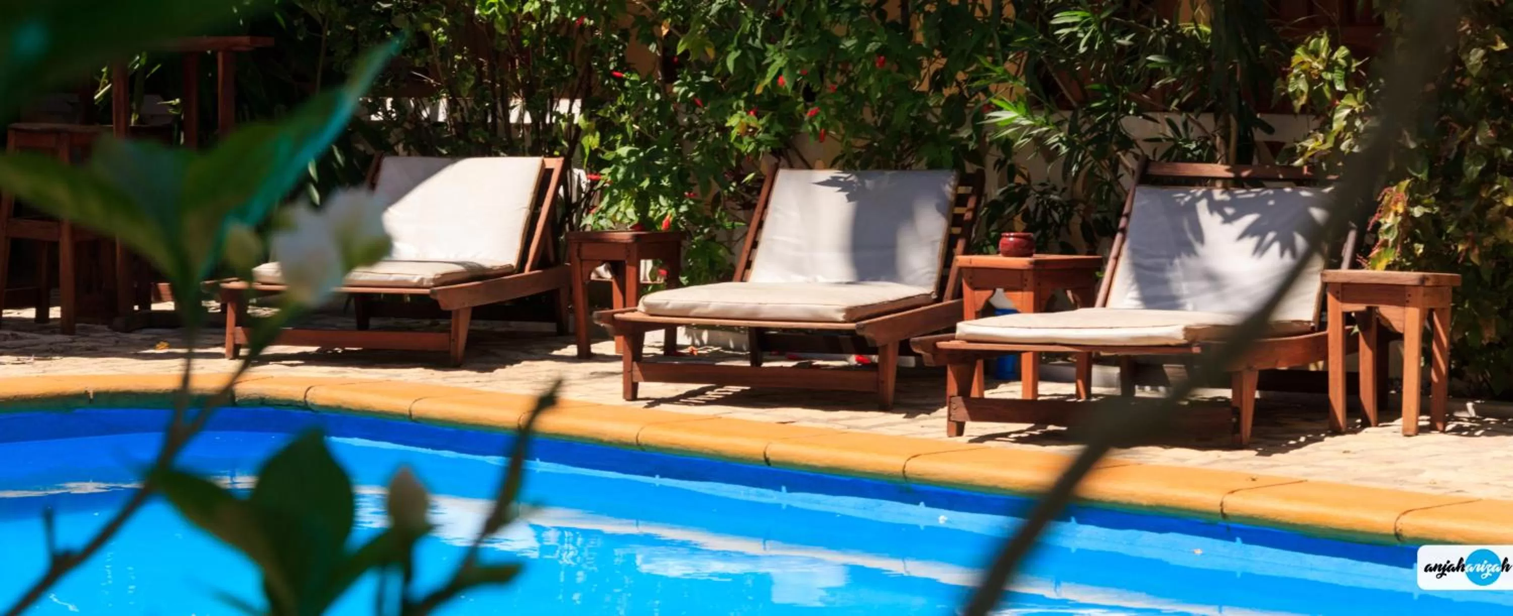 Patio in Hôtel Restaurant Coco Lodge Majunga