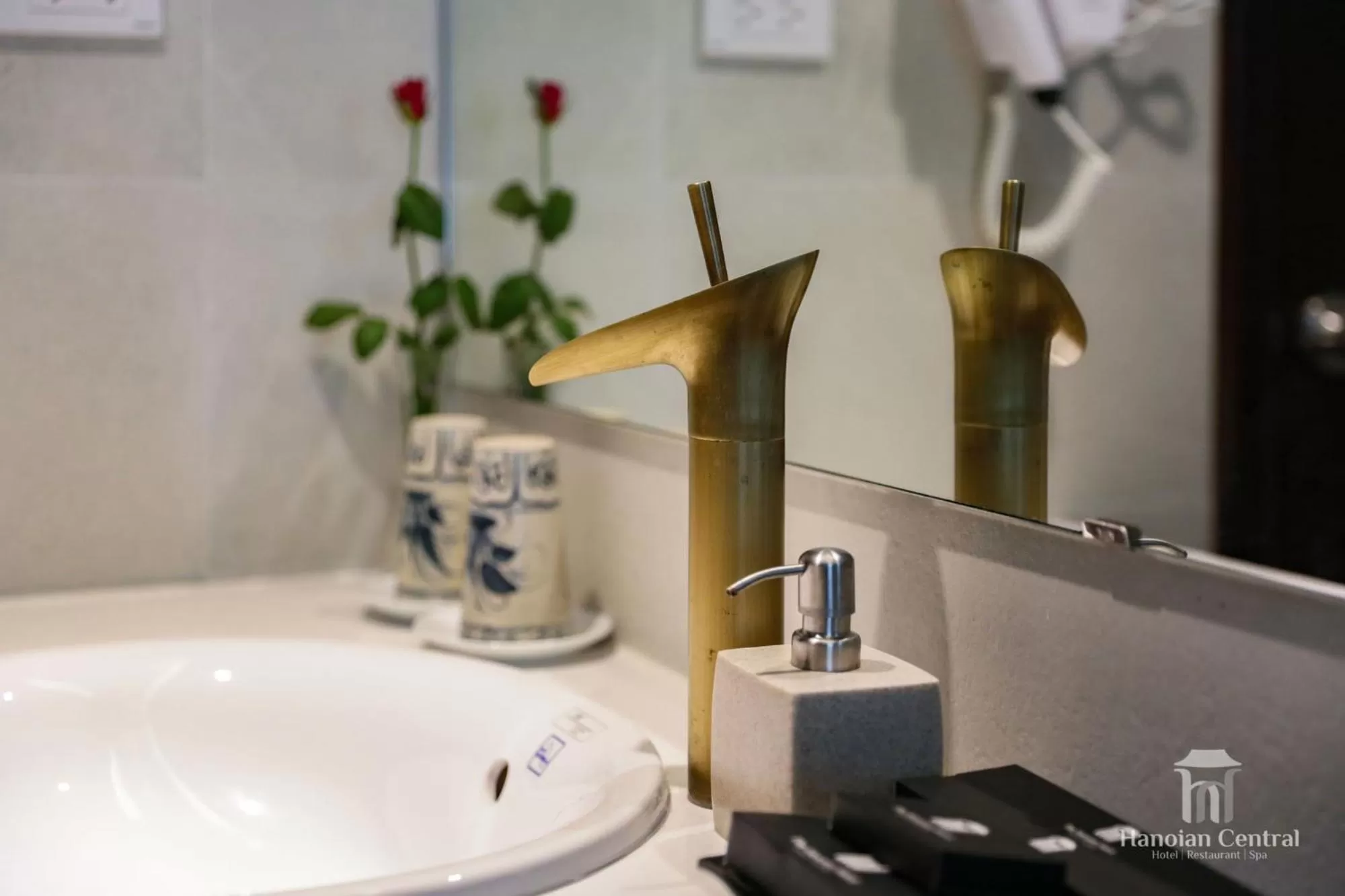 Bathroom in Hanoian Central Hotel & Spa