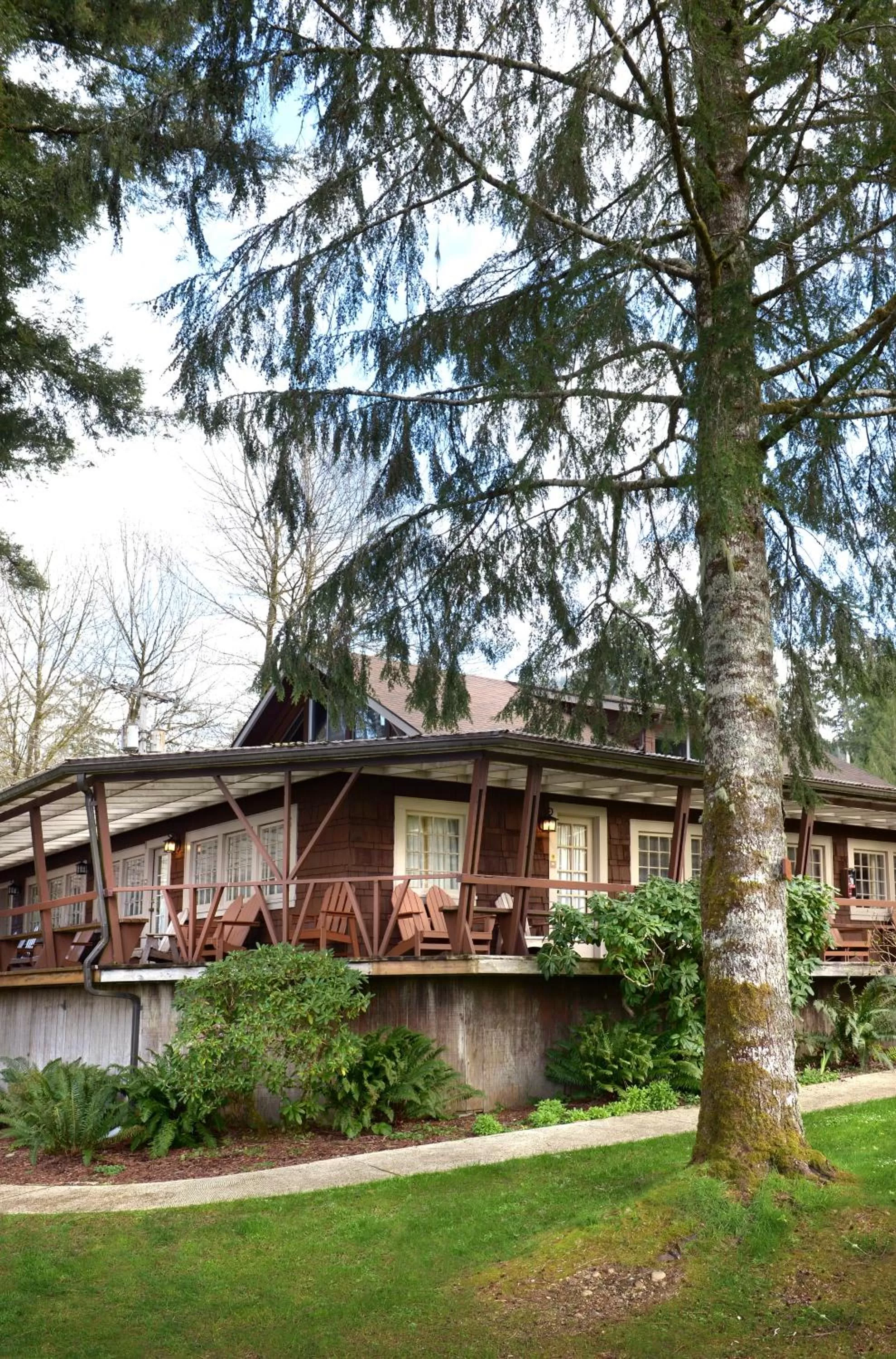 Balcony/Terrace in Lake Quinault Lodge