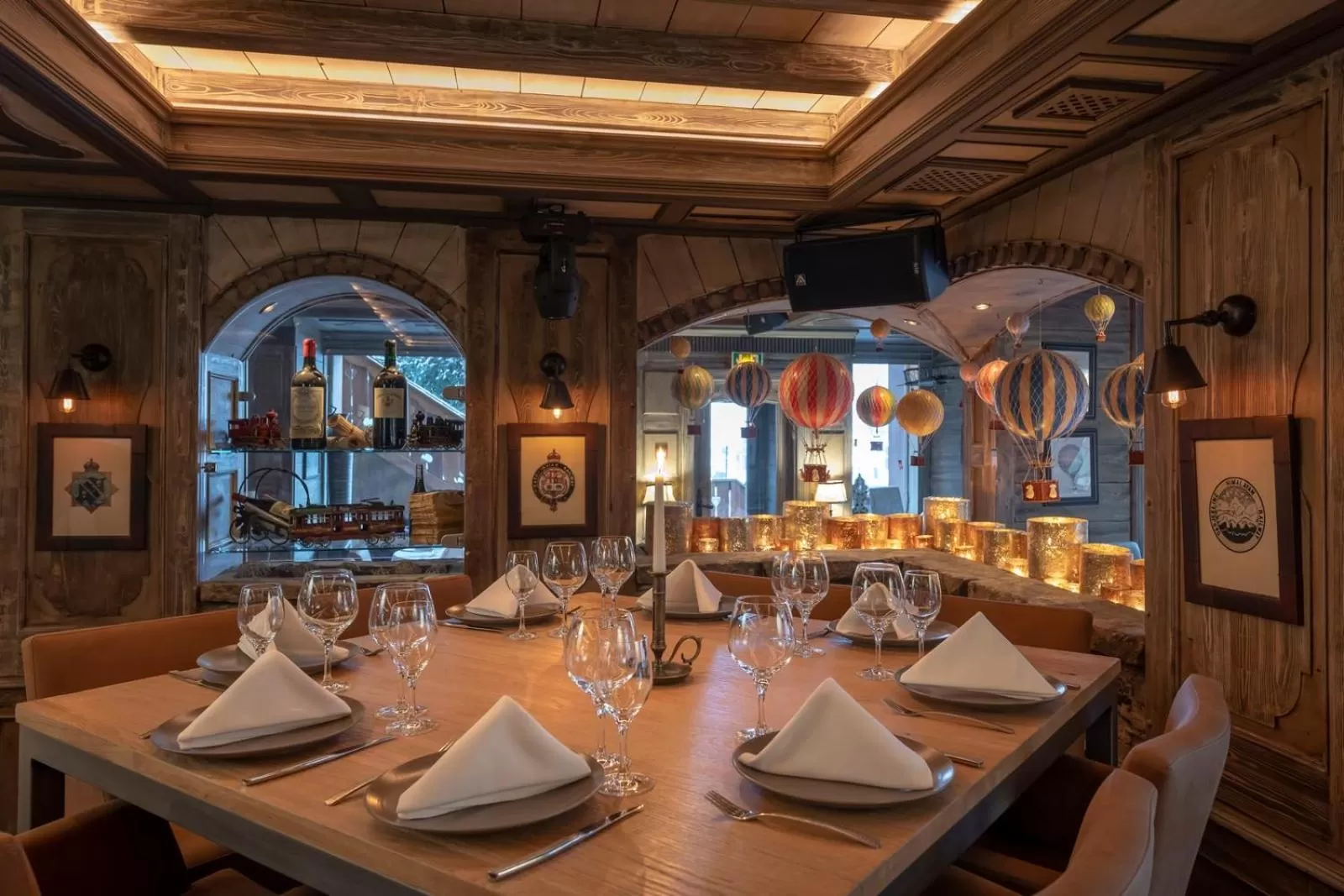 Restaurant/places to eat in Hotel La Chaudanne