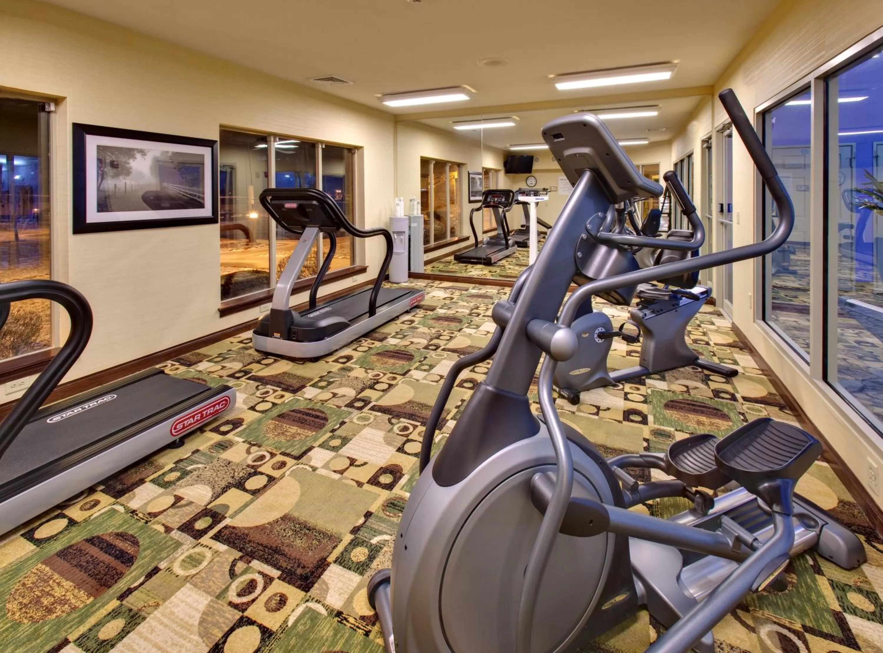 Fitness centre/facilities in Holiday Inn Express Hotel & Suites Pleasant Prairie-Kenosha by IHG