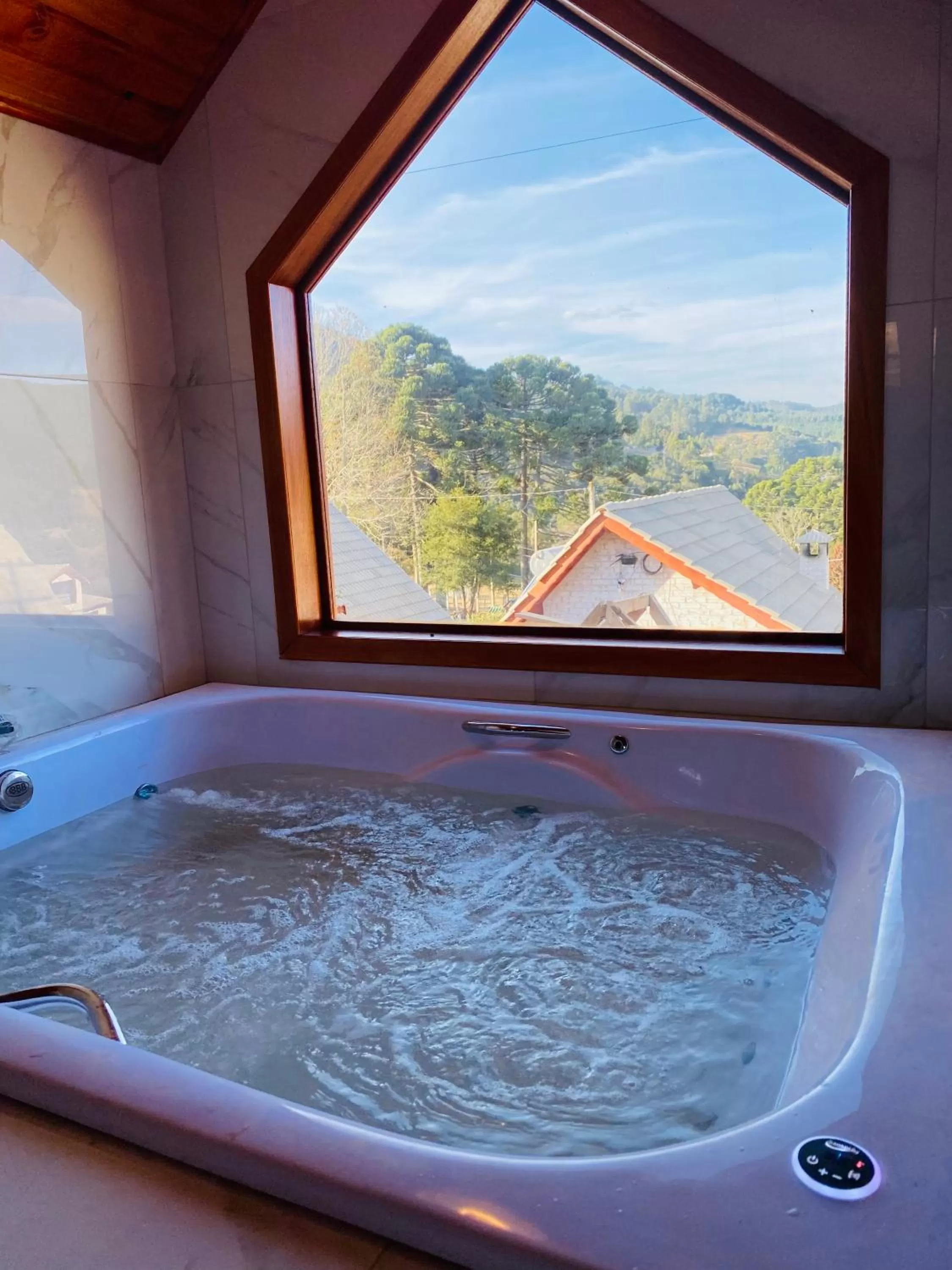 Mountain view in Pousada Villarejo