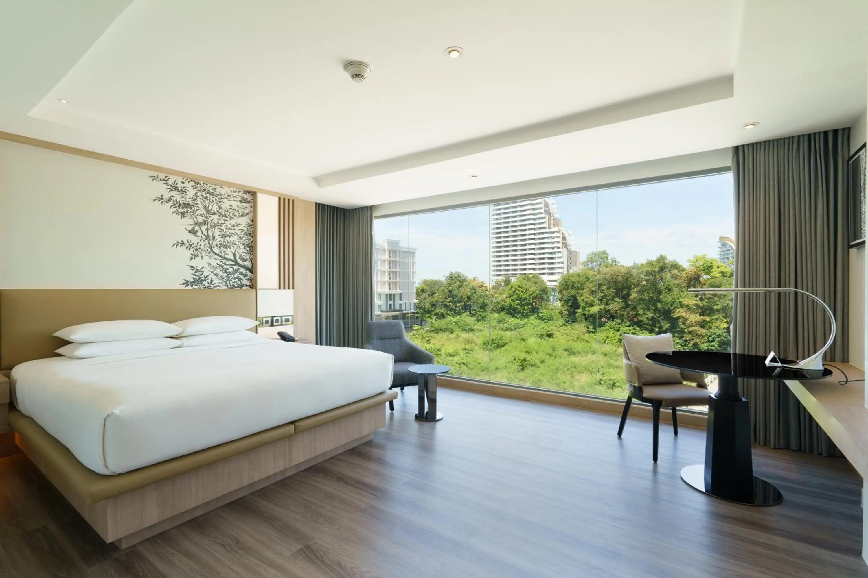 View (from property/room), Bed in Courtyard by Marriott North Pattaya