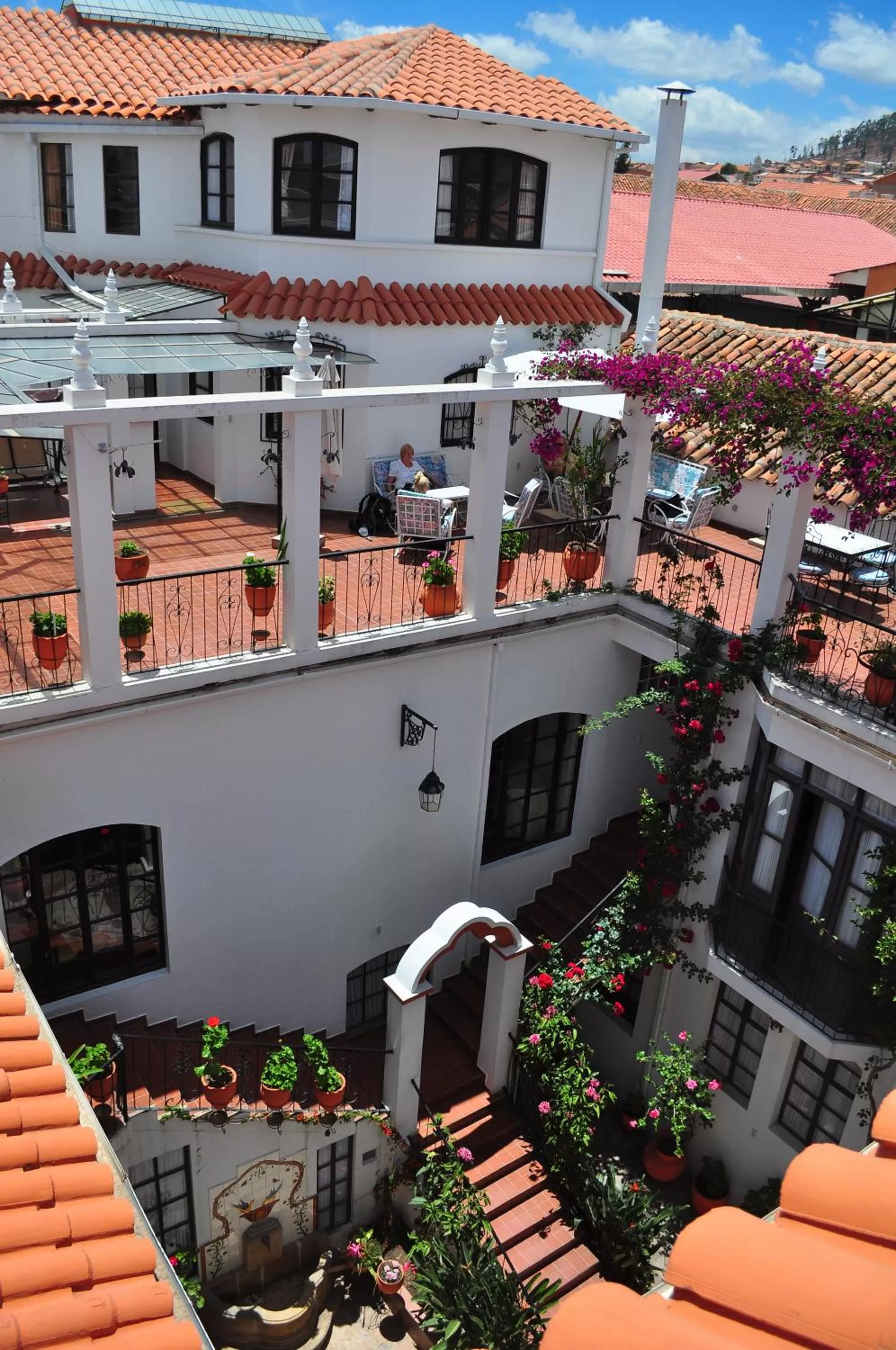 Decorative detail in El Hotel de Su Merced