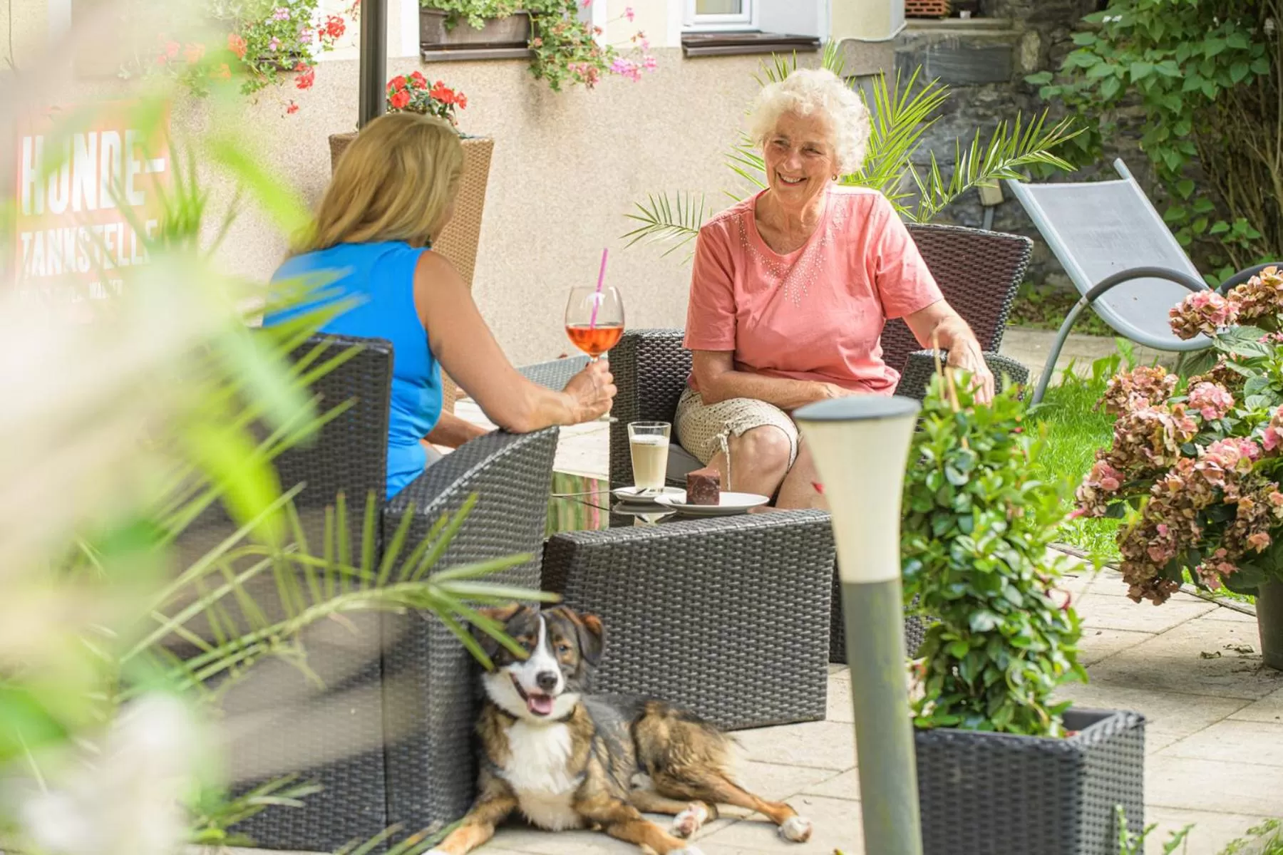 Balcony/Terrace in GRUBERS, Hotel Appartments Gastein