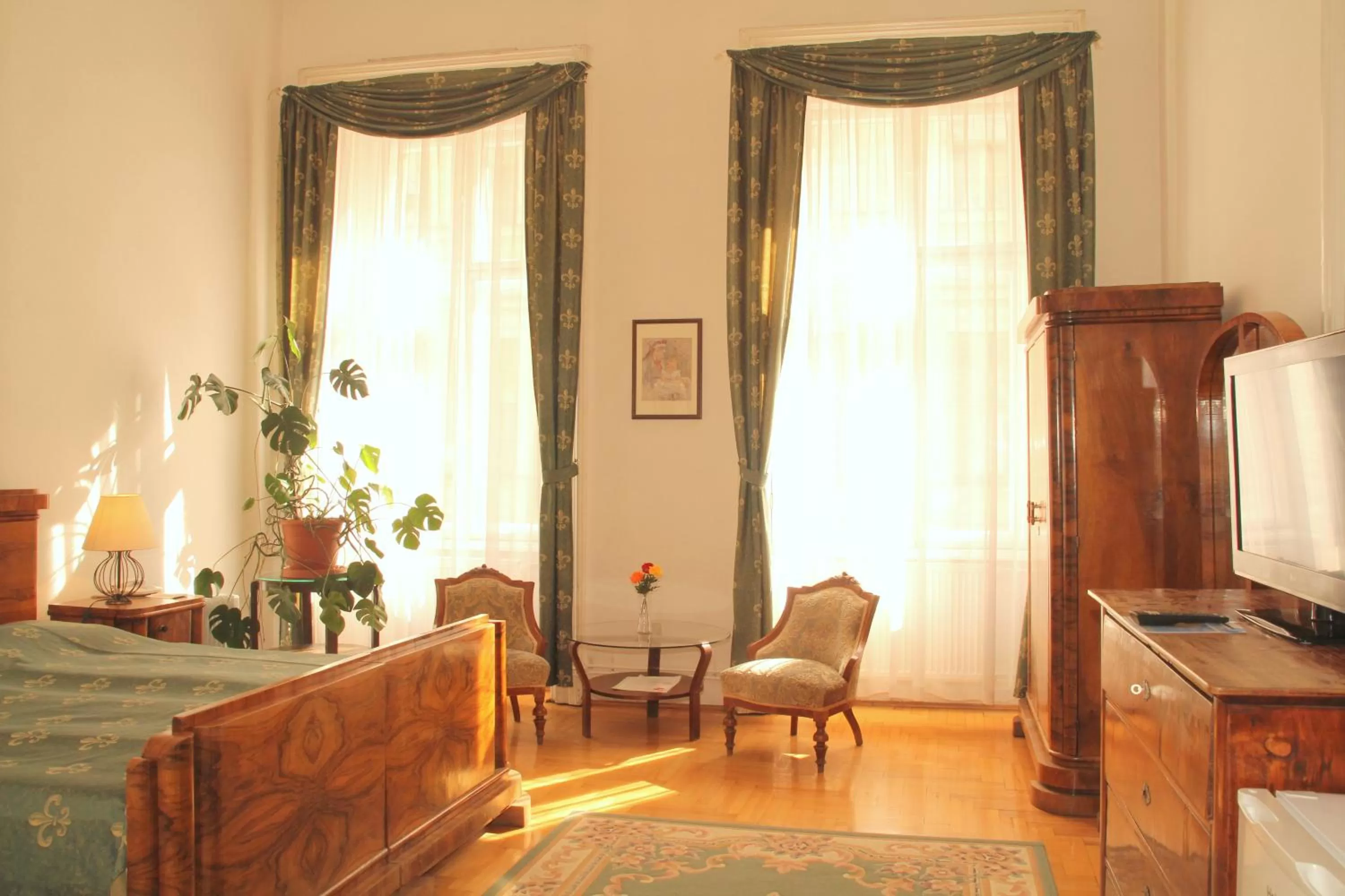 Photo of the whole room in Kalvin House Budapest