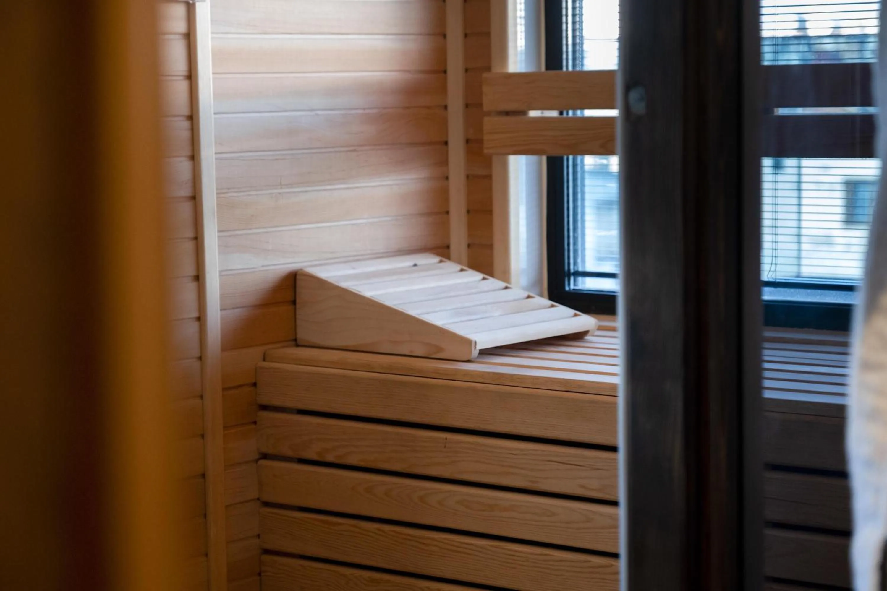 Sauna, Bed in Espina Hotel