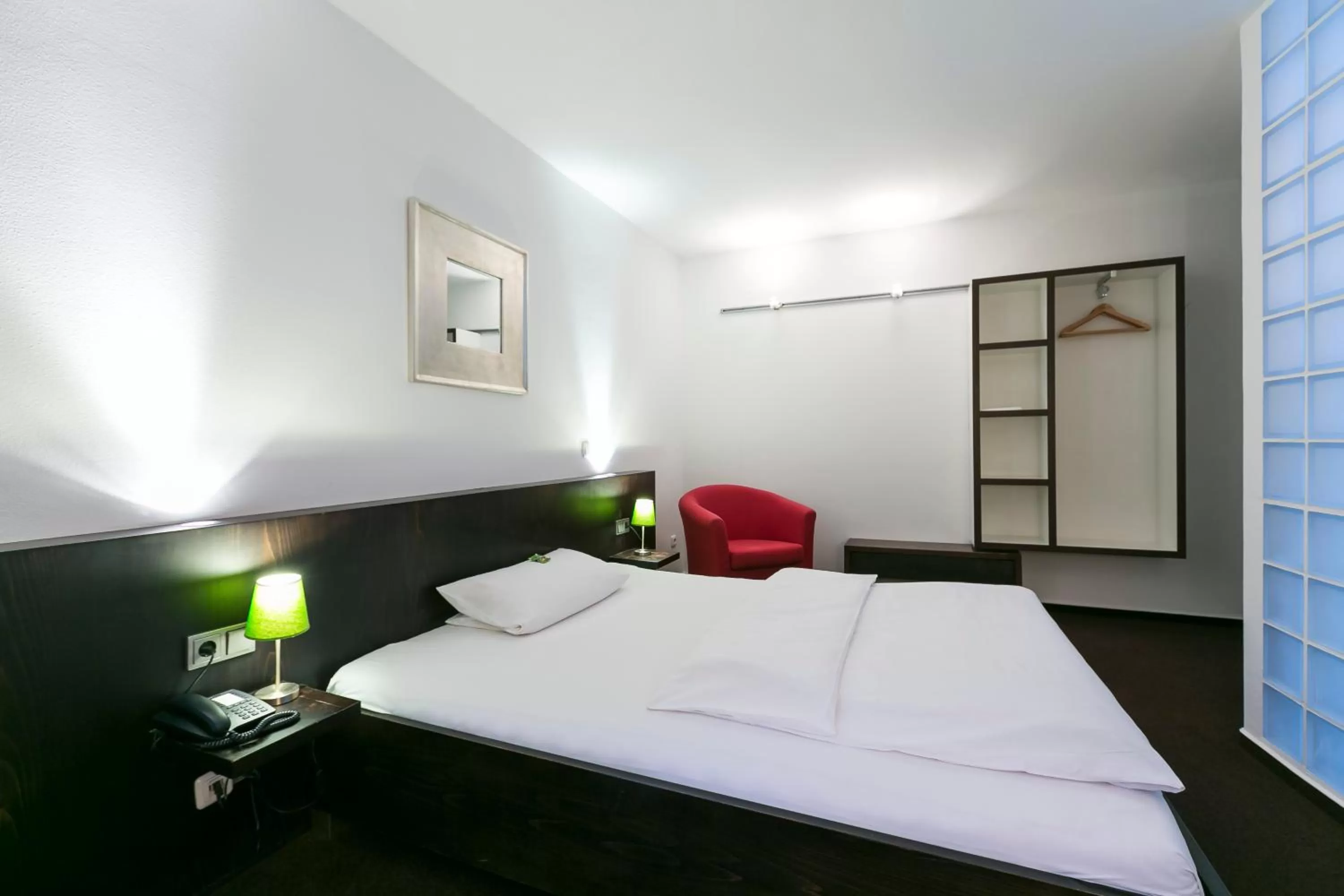 Photo of the whole room, Bed in Wald & Golfhotel Lottental