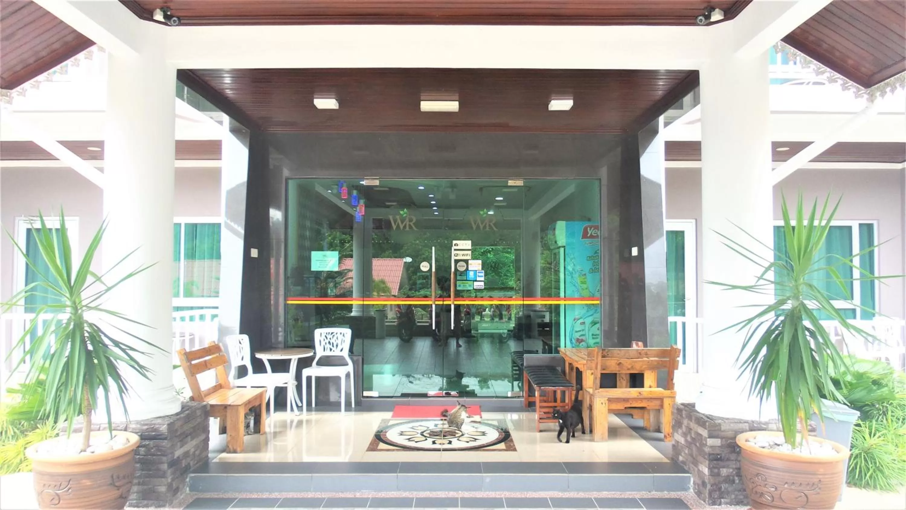 Facade/entrance in Wang Valley Resort