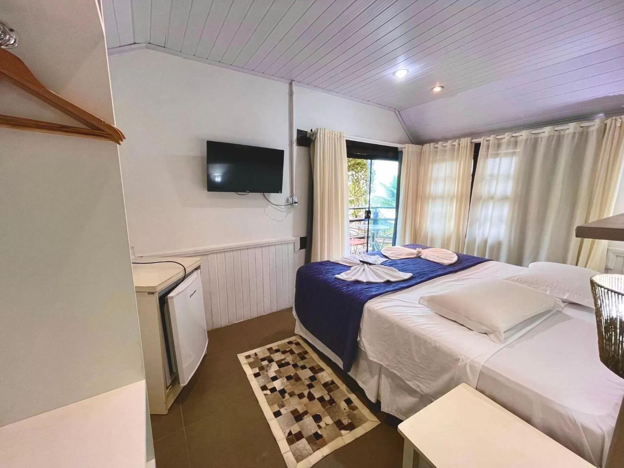 Bed in Pousada Canto da Vigia