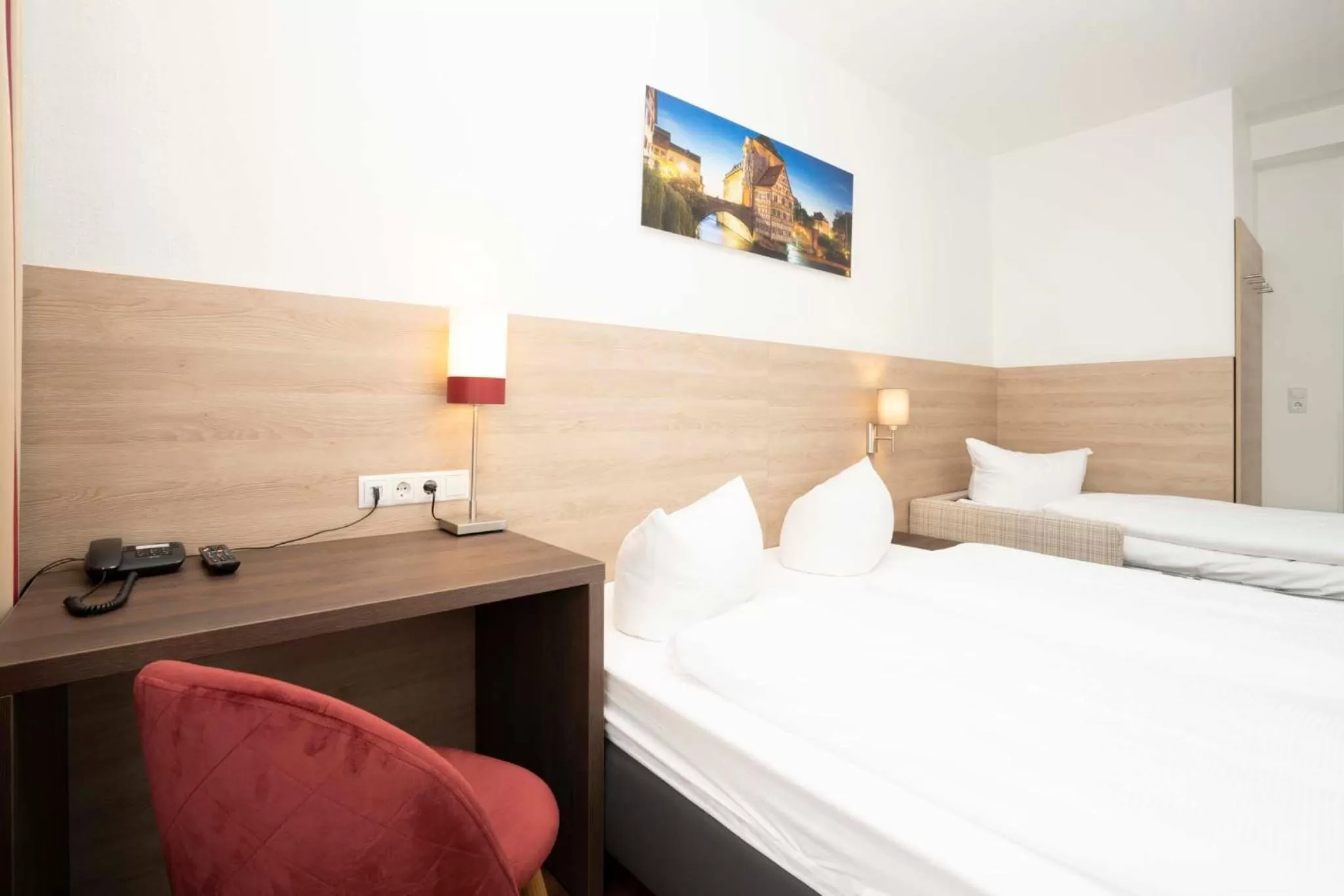 Bed in Hotel National