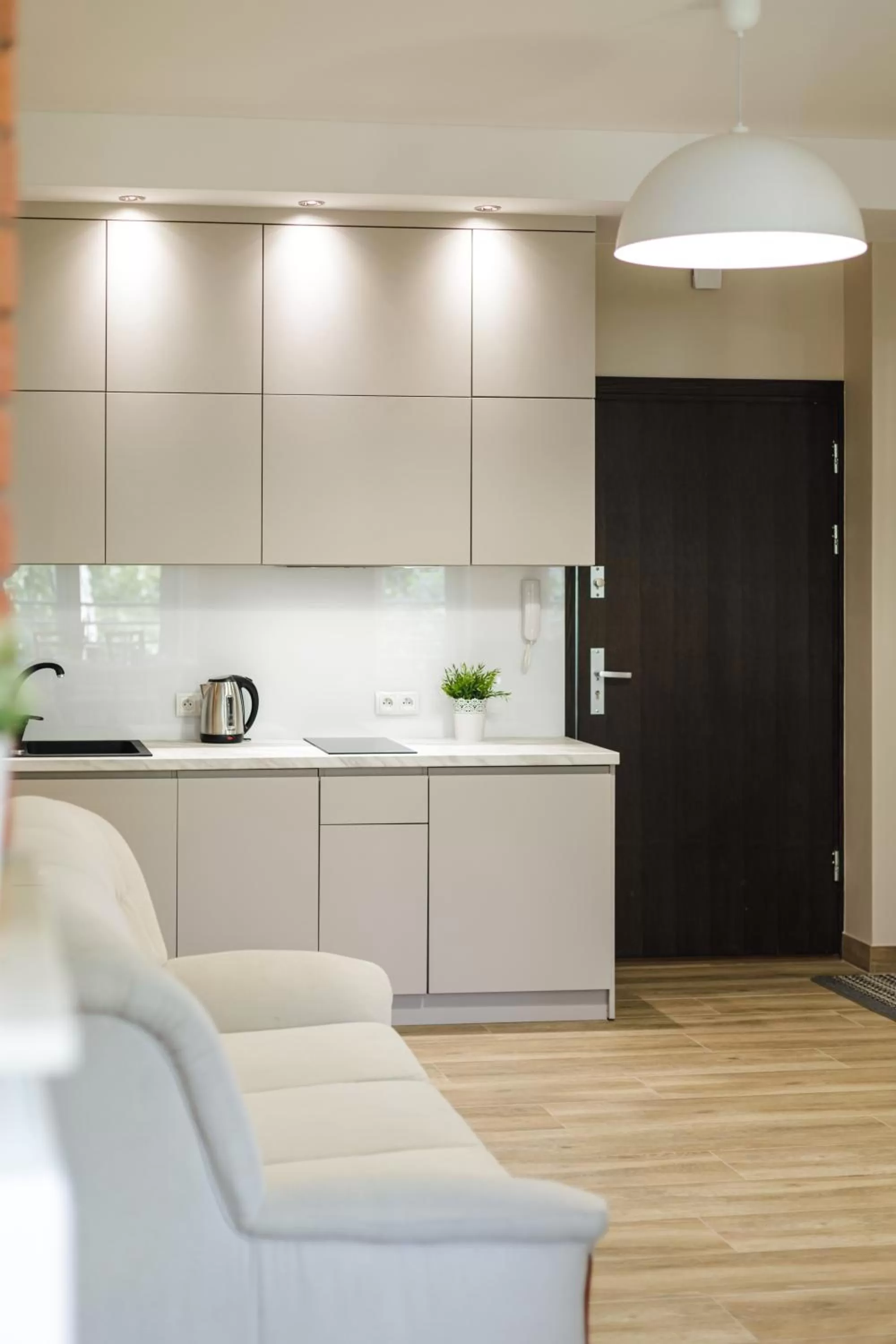 Coffee/tea facilities, Kitchen/Kitchenette in Jagiellońska Residence