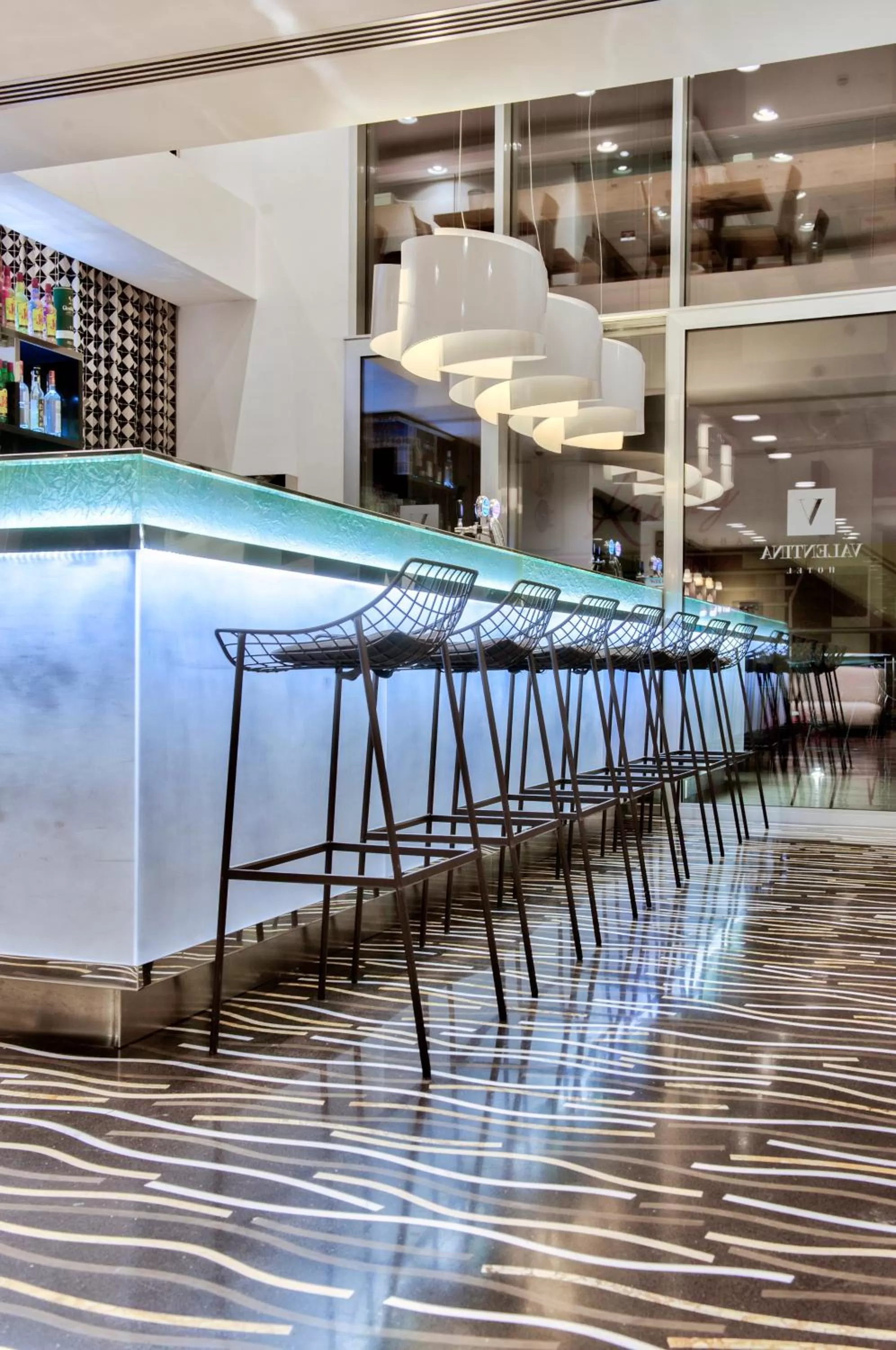 Lounge or bar in Hotel Valentina